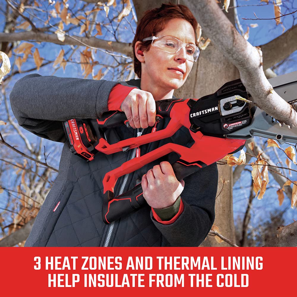 craftsman-women-s-hybrid-heated-jacket-kit-medium-with-battery-charger-adapter-3 image 7