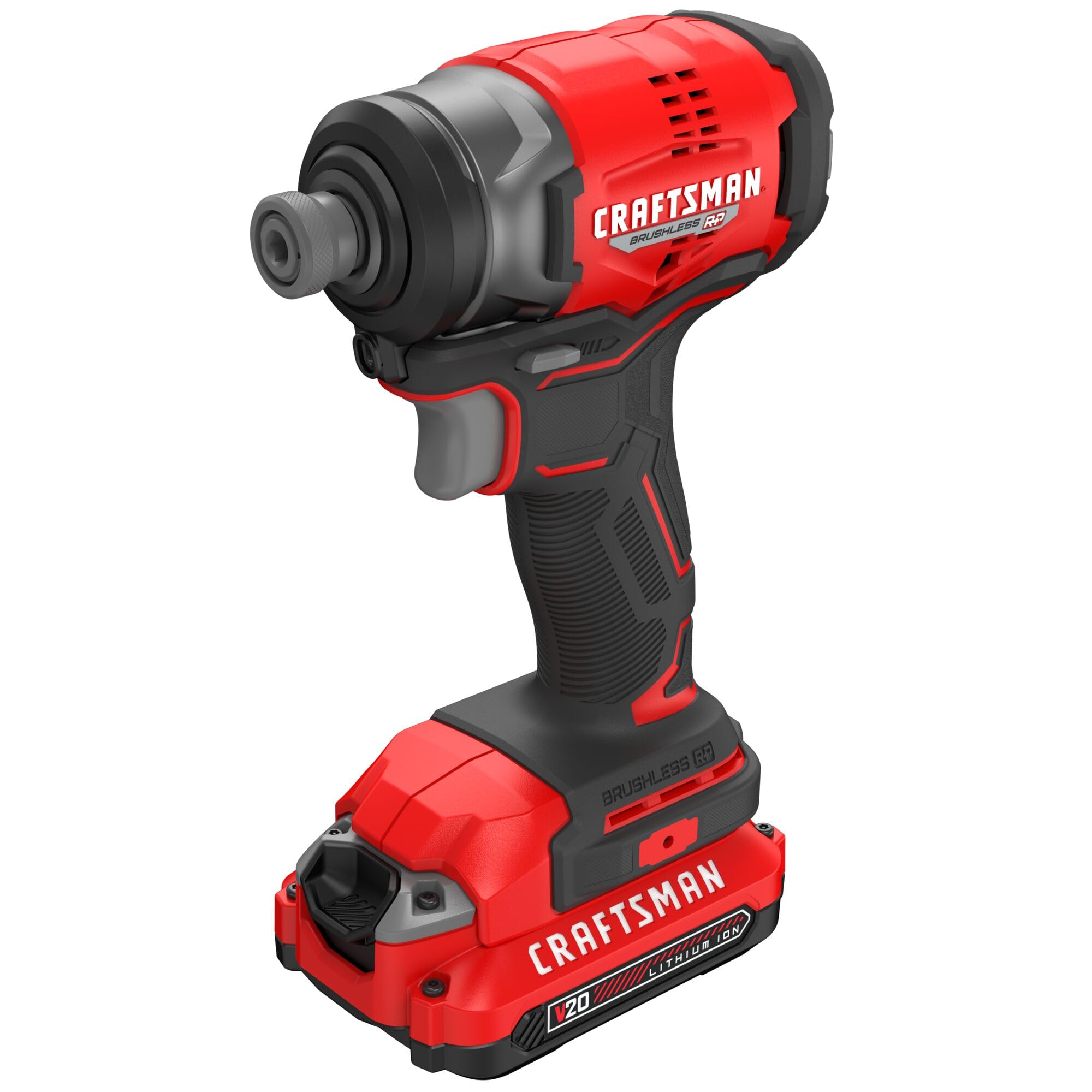 craftsman-v20-1-4-brushless-impact-driver-kit-cmcf813c1-with-battery-and-charger image 7