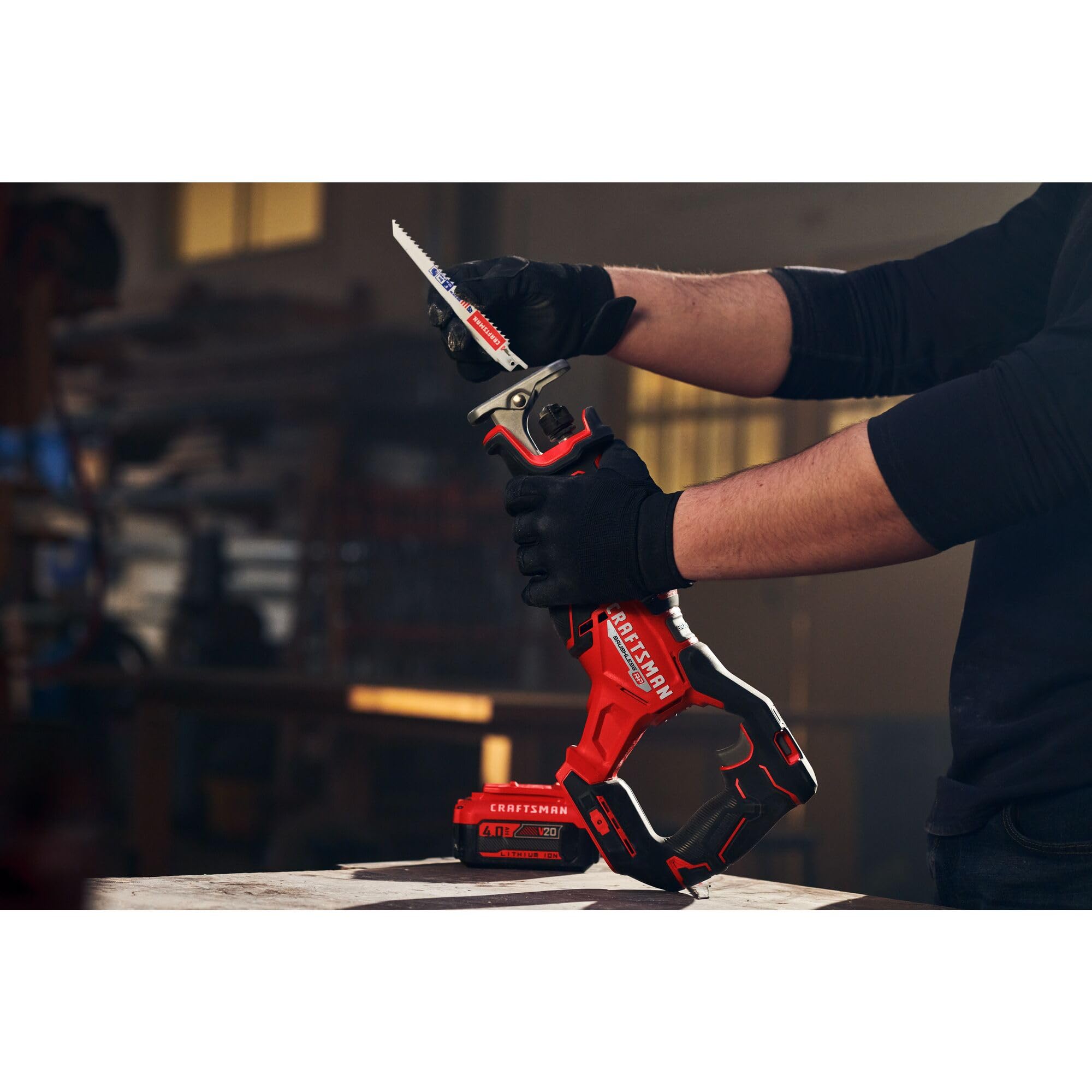 craftsman-v20-brushless-rp-cordless-reciprocating-saw-8-inch-bare-tool-only-cmcs image 5