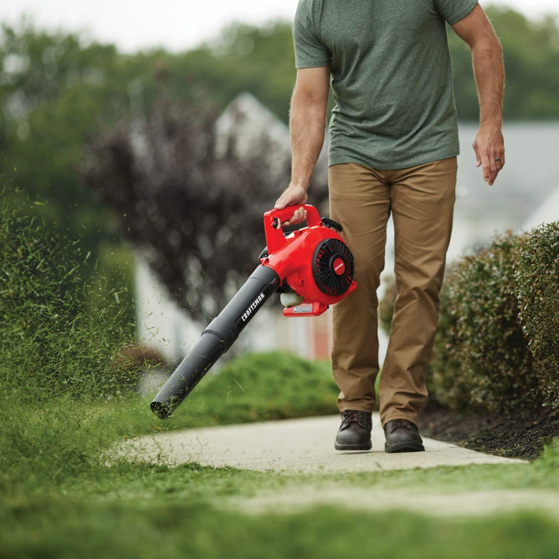 craftsman-gas-powered-leaf-blower-handheld-25cc-2-cycle-b215-180mph-easy-start-4 image 7