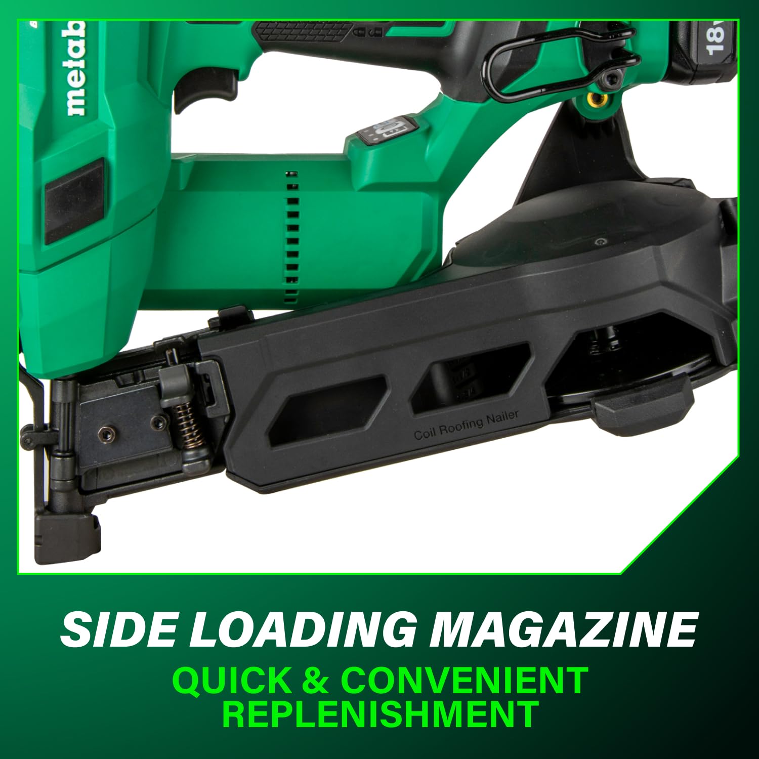 metabo-hpt-18v-multivolt-brushless-cordless-coil-roofing-nailer-nv1845da-with-2- image 6