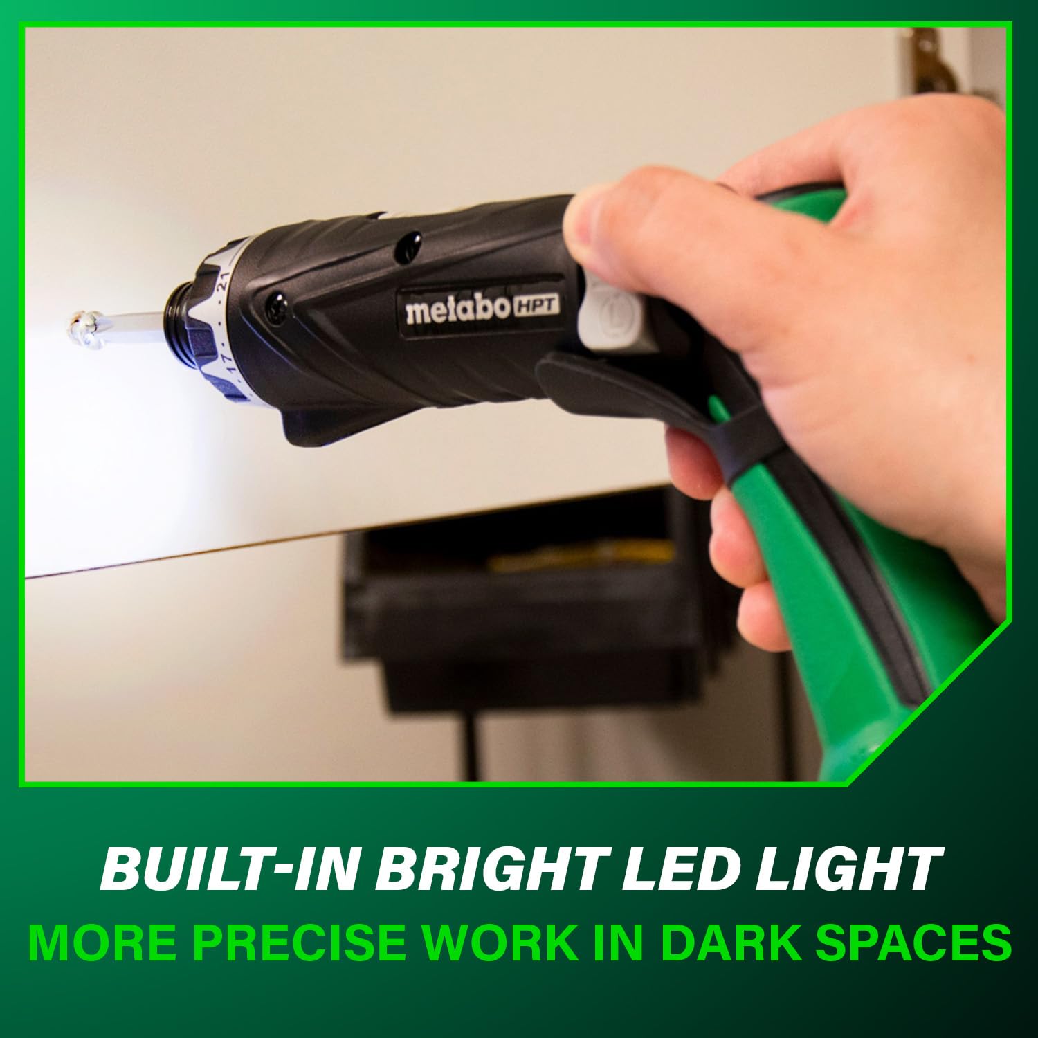 metabo-hpt-db3dl2-3-6v-cordless-screwdriver-kit-with-2-batteries-charger-and-har image 8