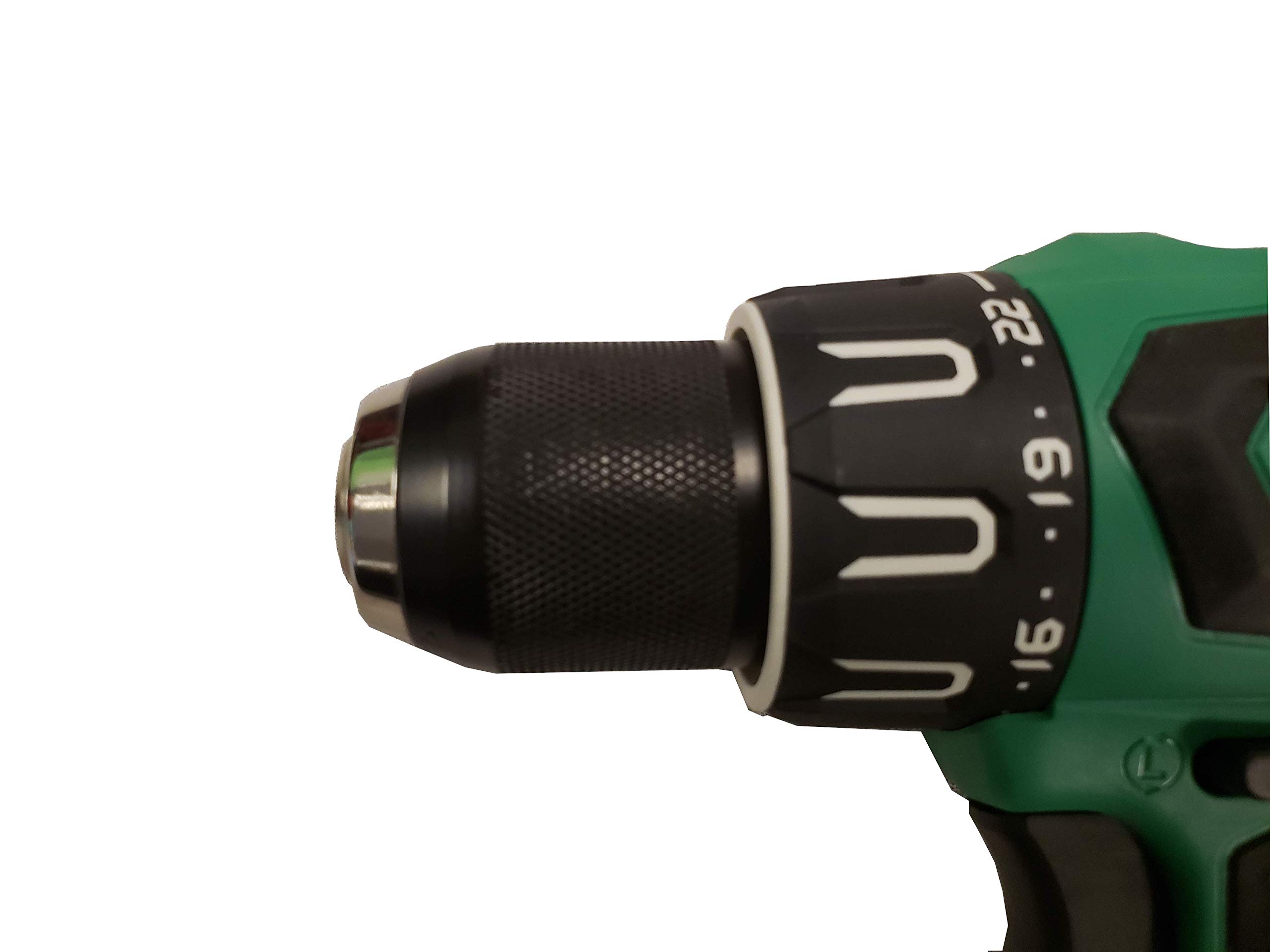 metabo-hpt-dv18dbfl2s-18v-cordless-brushless-hammer-drill-kit-with-3-0-ah-batter image 3