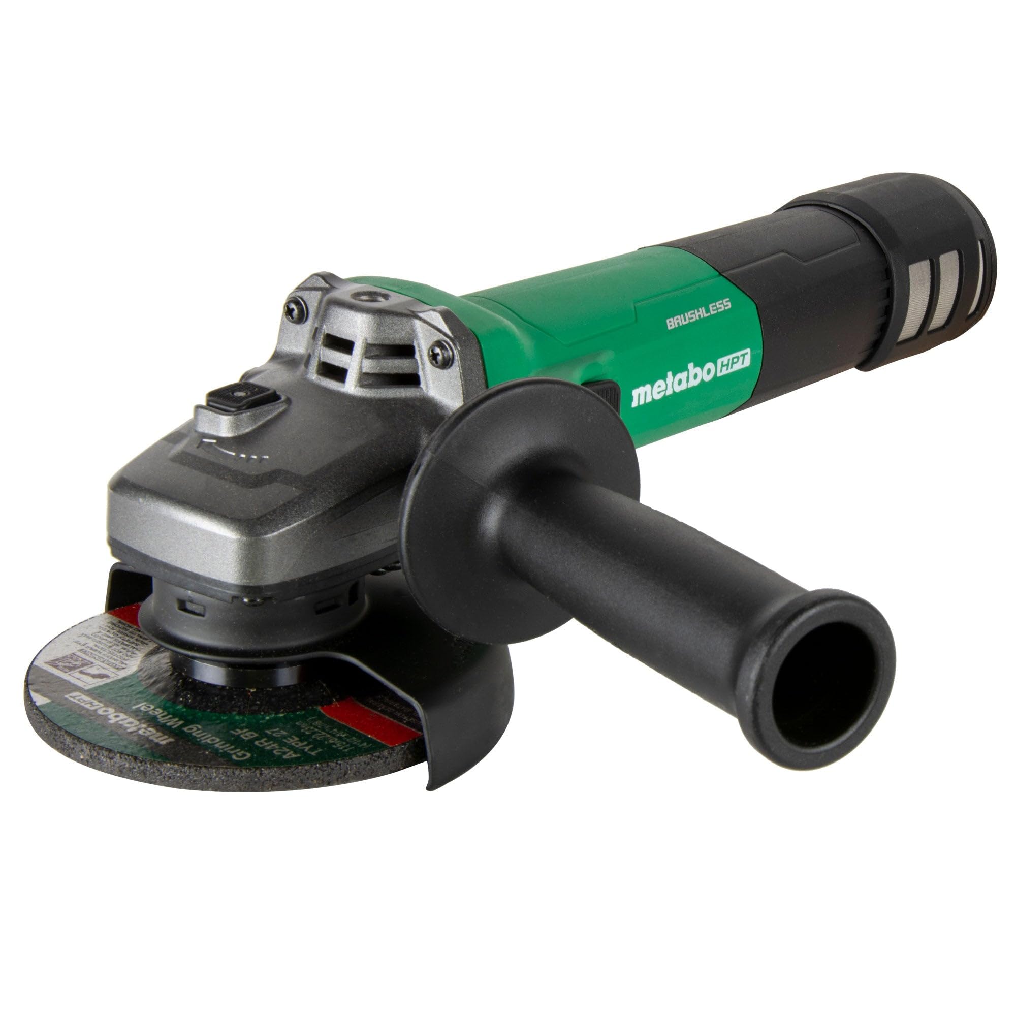 metabo-hpt-g12ve2-4-1-2-12-amp-ac-brushless-variable-speed-angle-grinder-with-3- image 1