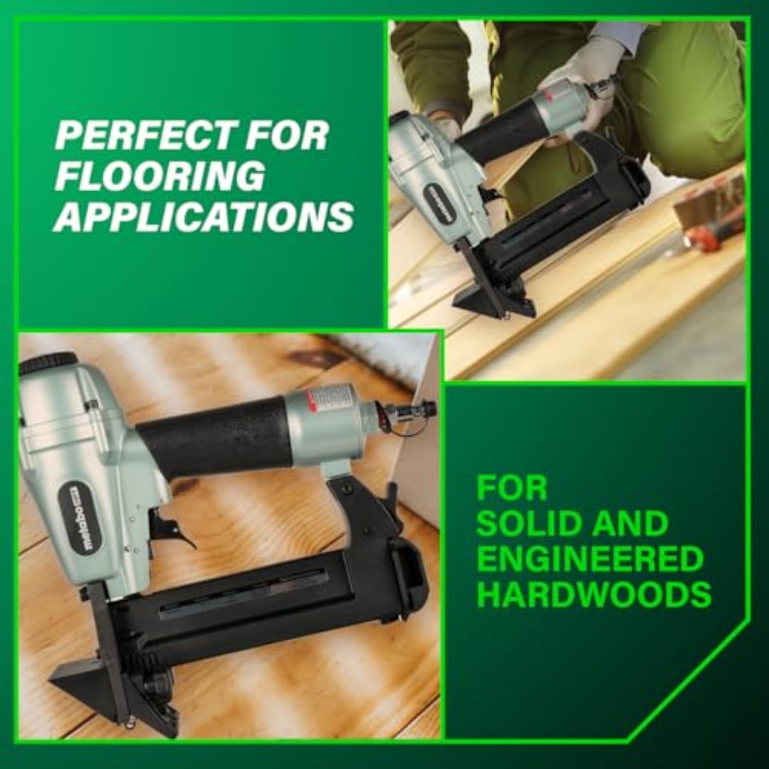 metabo-hpt-n4004ab-flooring-stapler-18-gauge-1-4-crown-pneumatic-for-hardwood-fl image 4