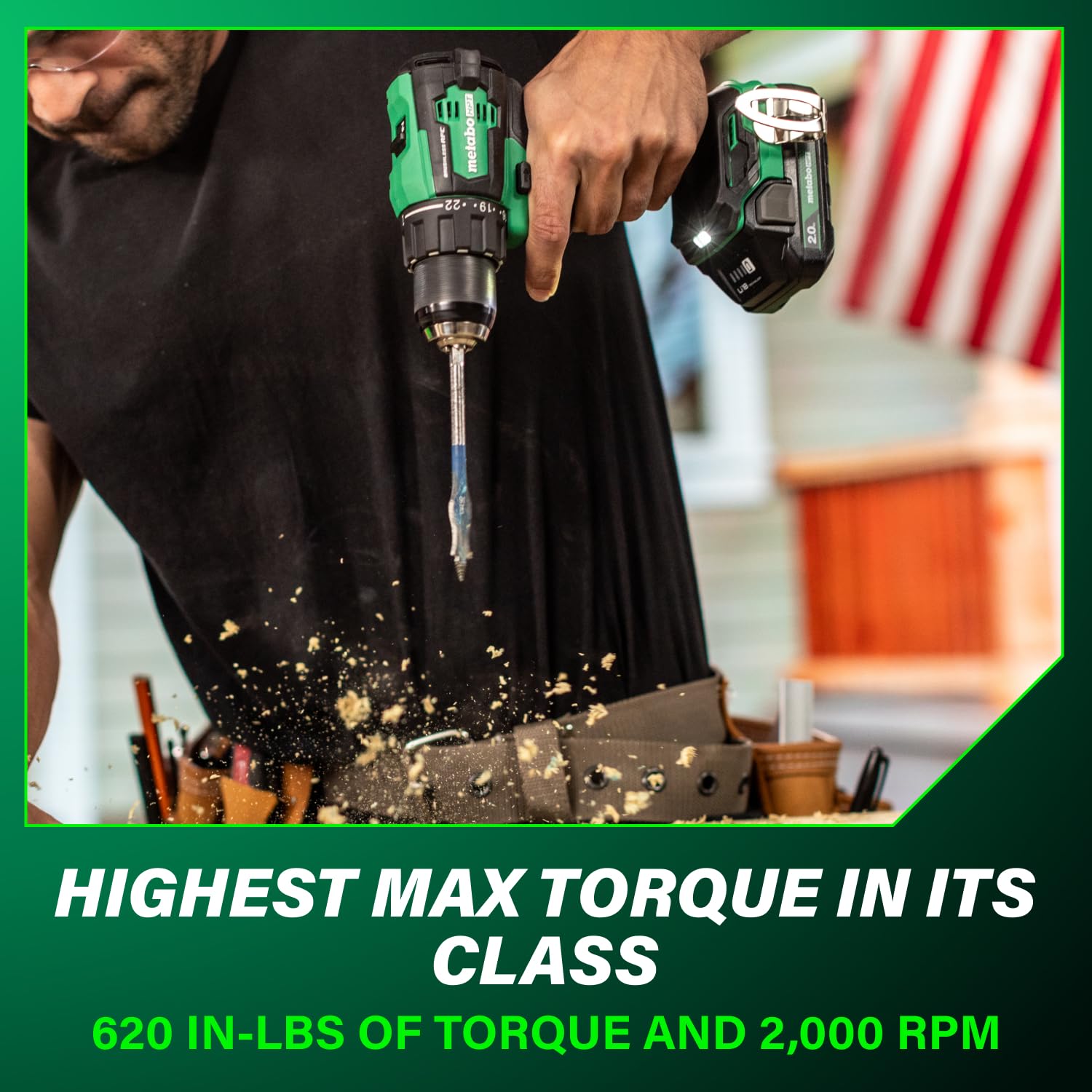 metabo-hpt-18v-multivolt-1-2-cordless-brushless-driver-drill-kit-2-batteries-and image 7