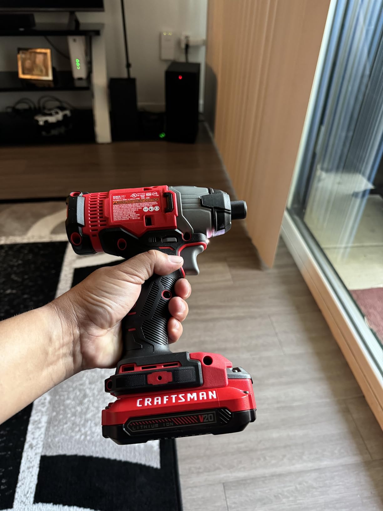 Good driver, but the battery is small