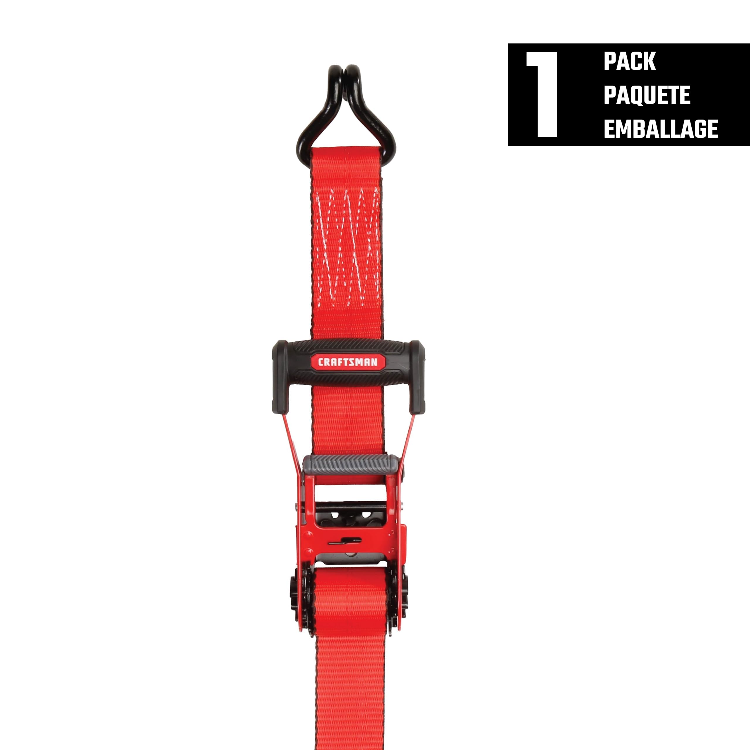 craftsman-2-x-27-ratchet-tie-down-strap-with-double-j-hook-cmxazbs10000j-10-000- image 2