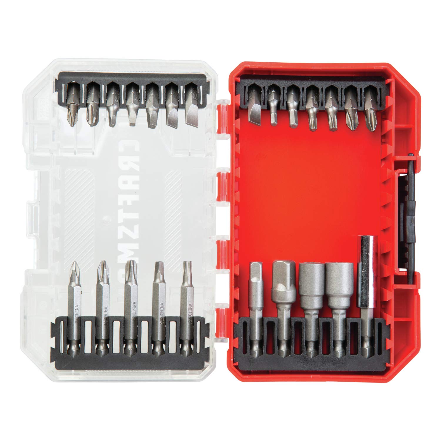 craftsman-screwdriver-bit-set-24-piece-shock-resistant-tool-steel-cmaf1224 image 3