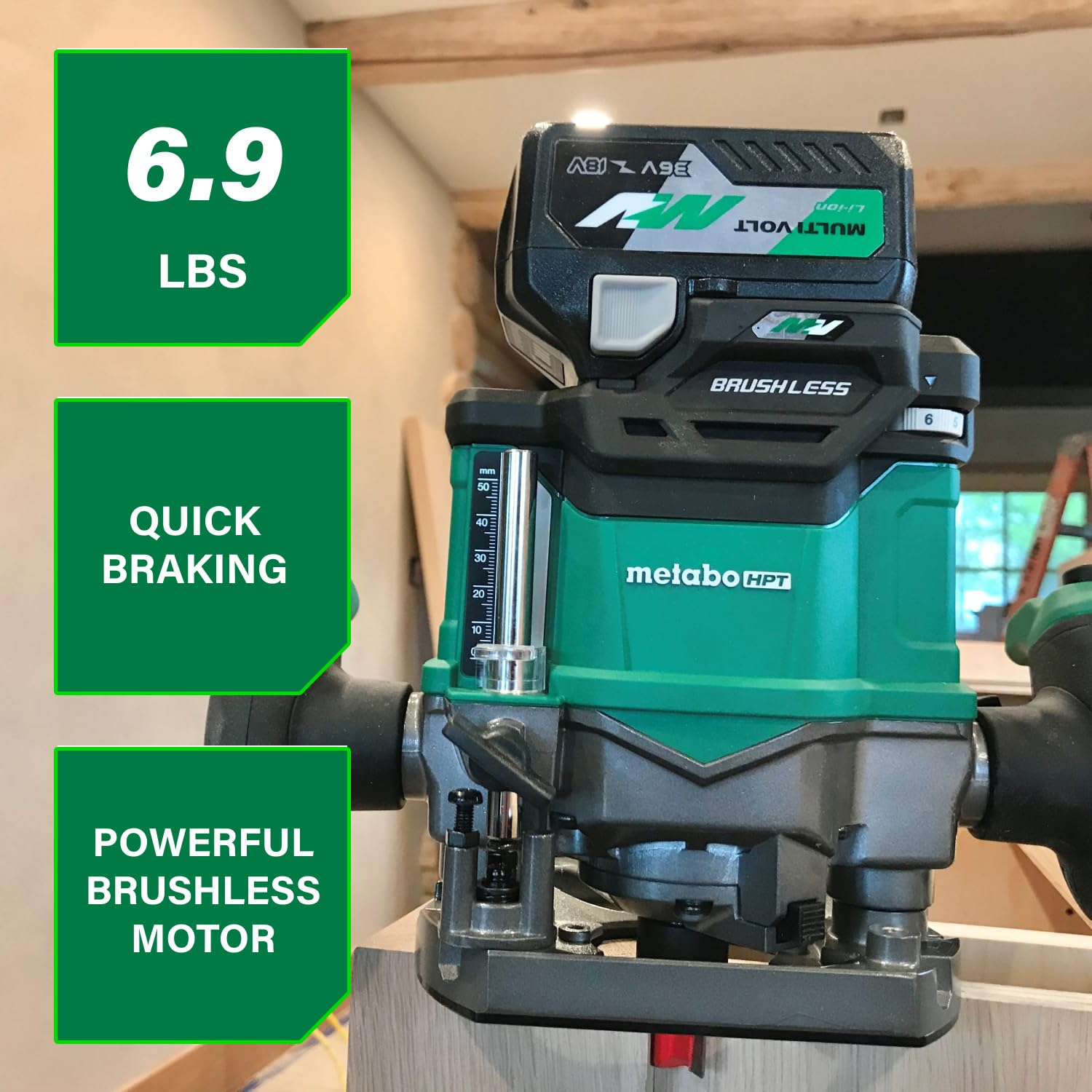 metabo-hpt-36v-cordless-plunge-router-m3612daq4-tool-only image 2