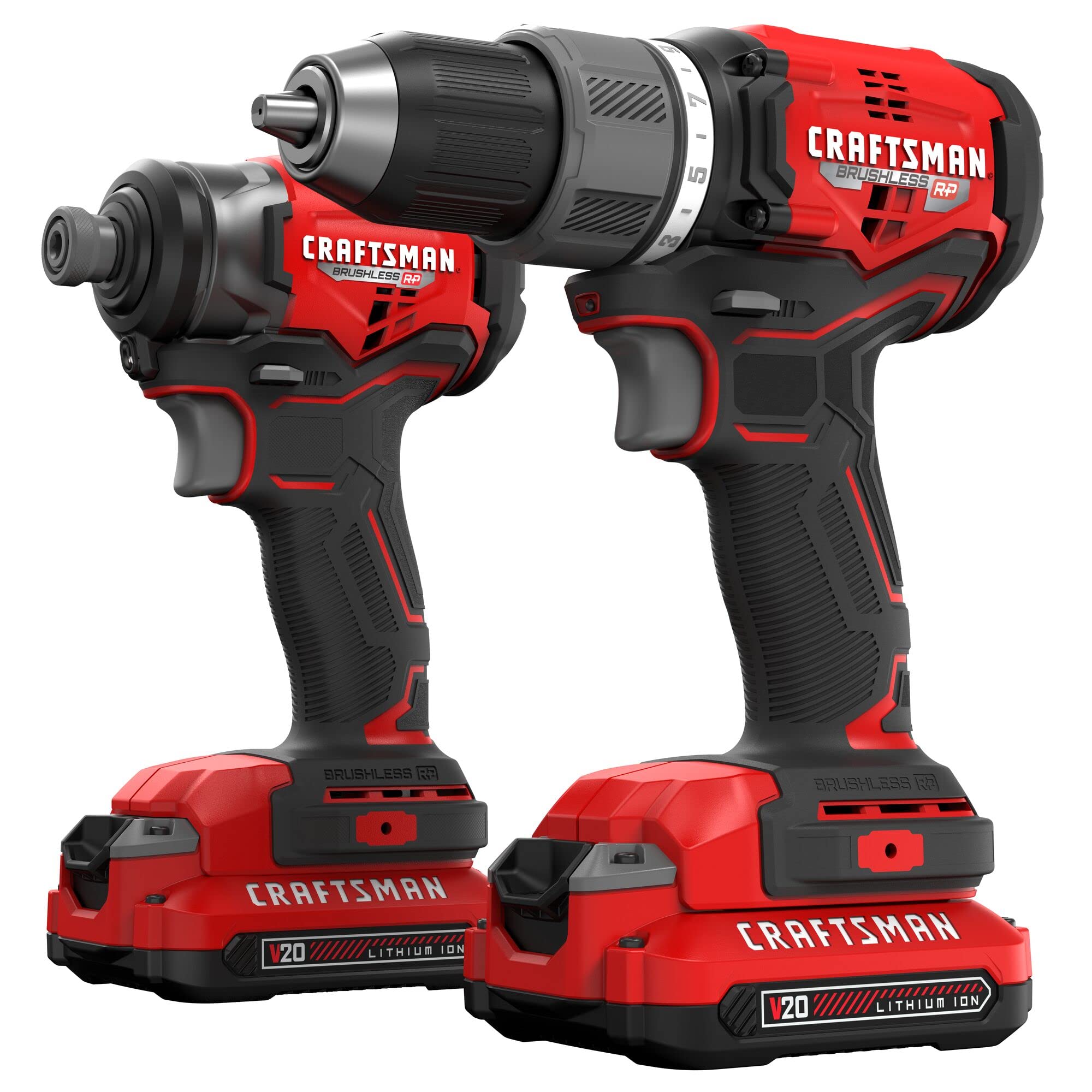 craftsman-v20-rp-brushless-cordless-drill-and-impact-driver-combo-kit-cmck211c2 image 1