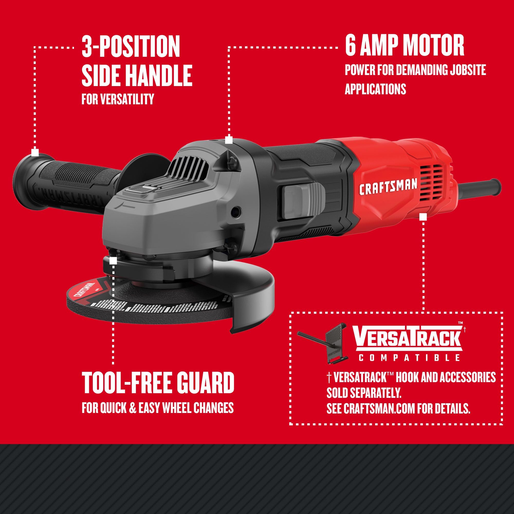 craftsman-cmeg100-4-1-2-inch-6-amp-corded-angle-grinder image 3