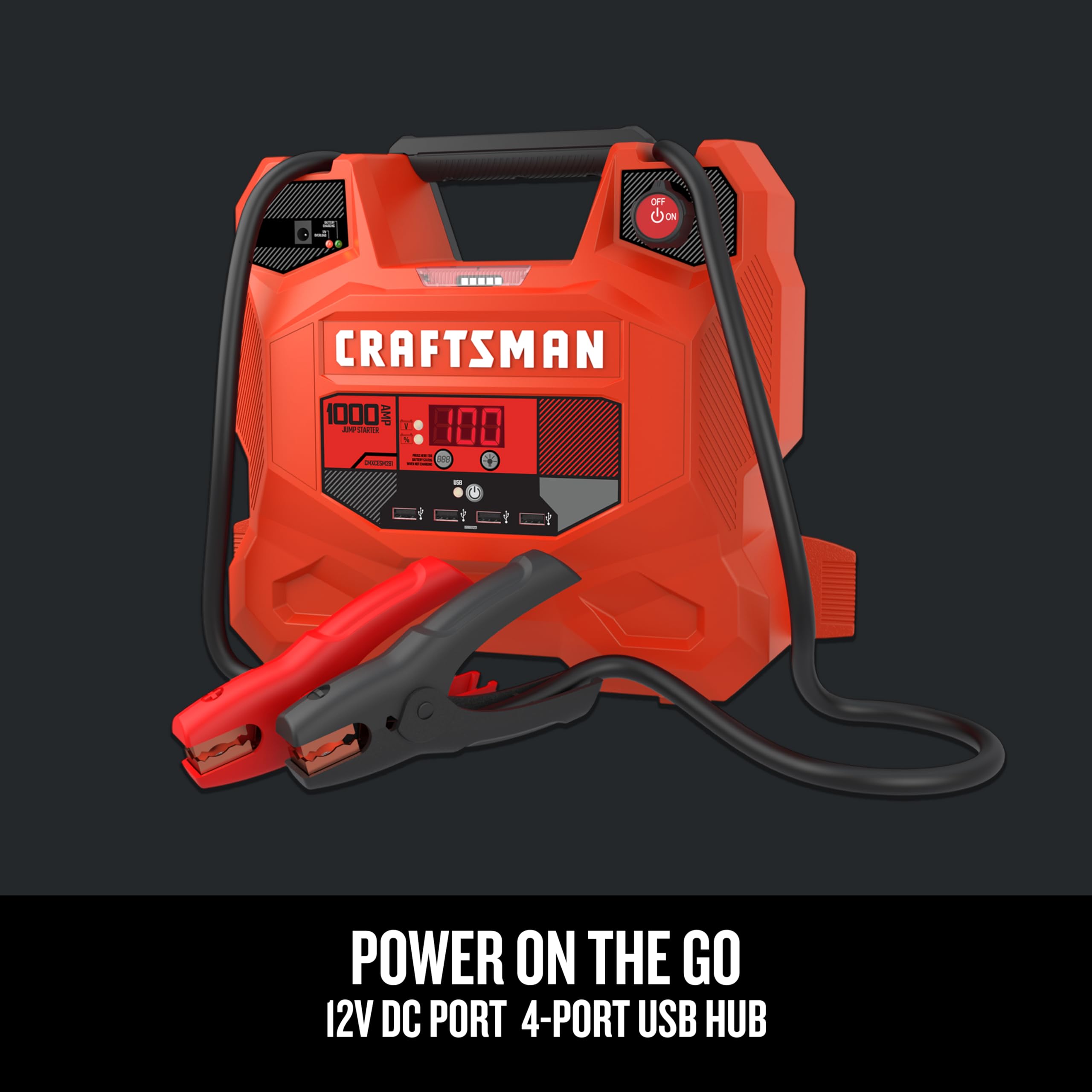 craftsman-1000a-car-battery-jump-starter-and-portable-power-station-3-in-1-cmxce image 5