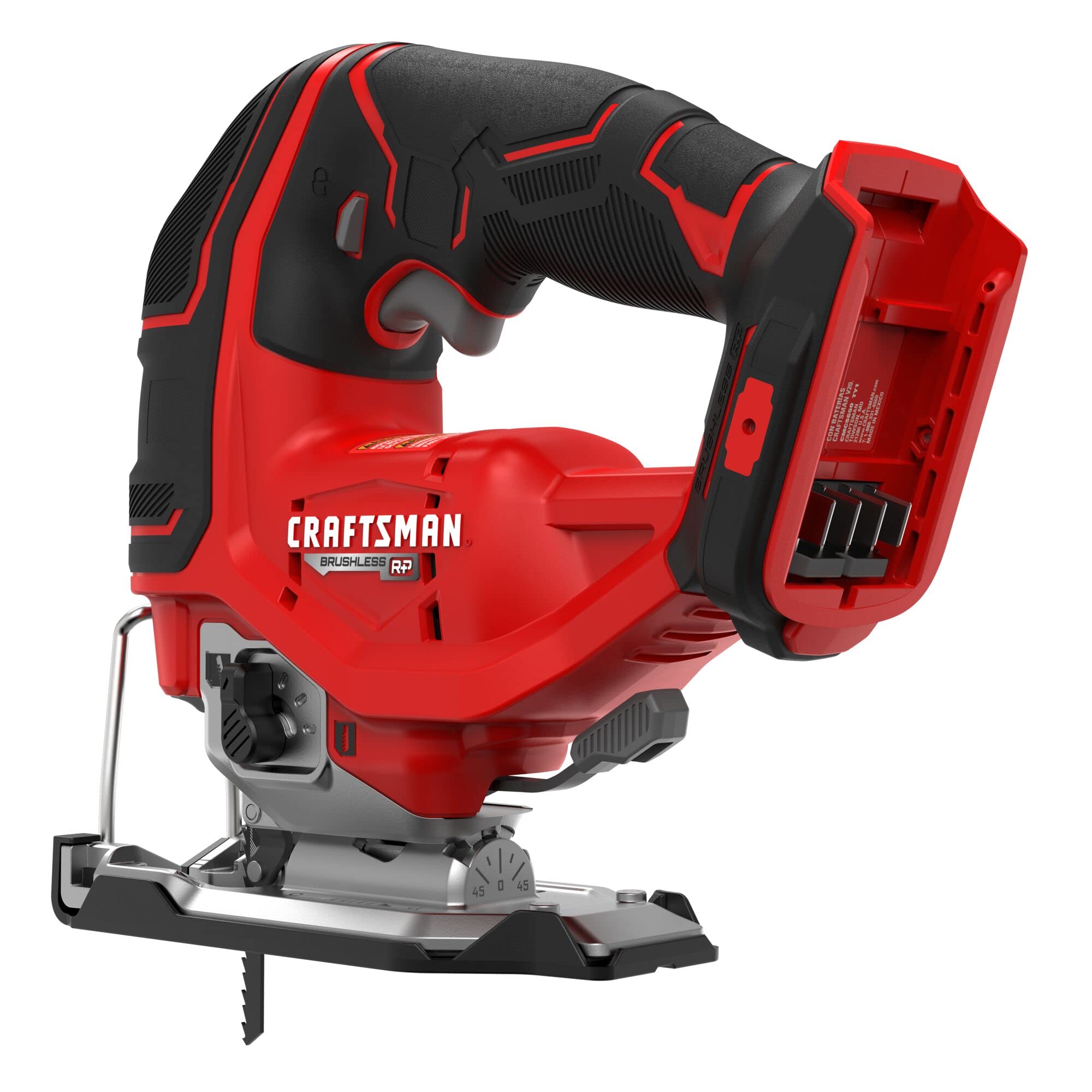 craftsman-v20-rp-cordless-jig-saw-cmcs650b-brushless-3-orbital-settings-bare-too image 2
