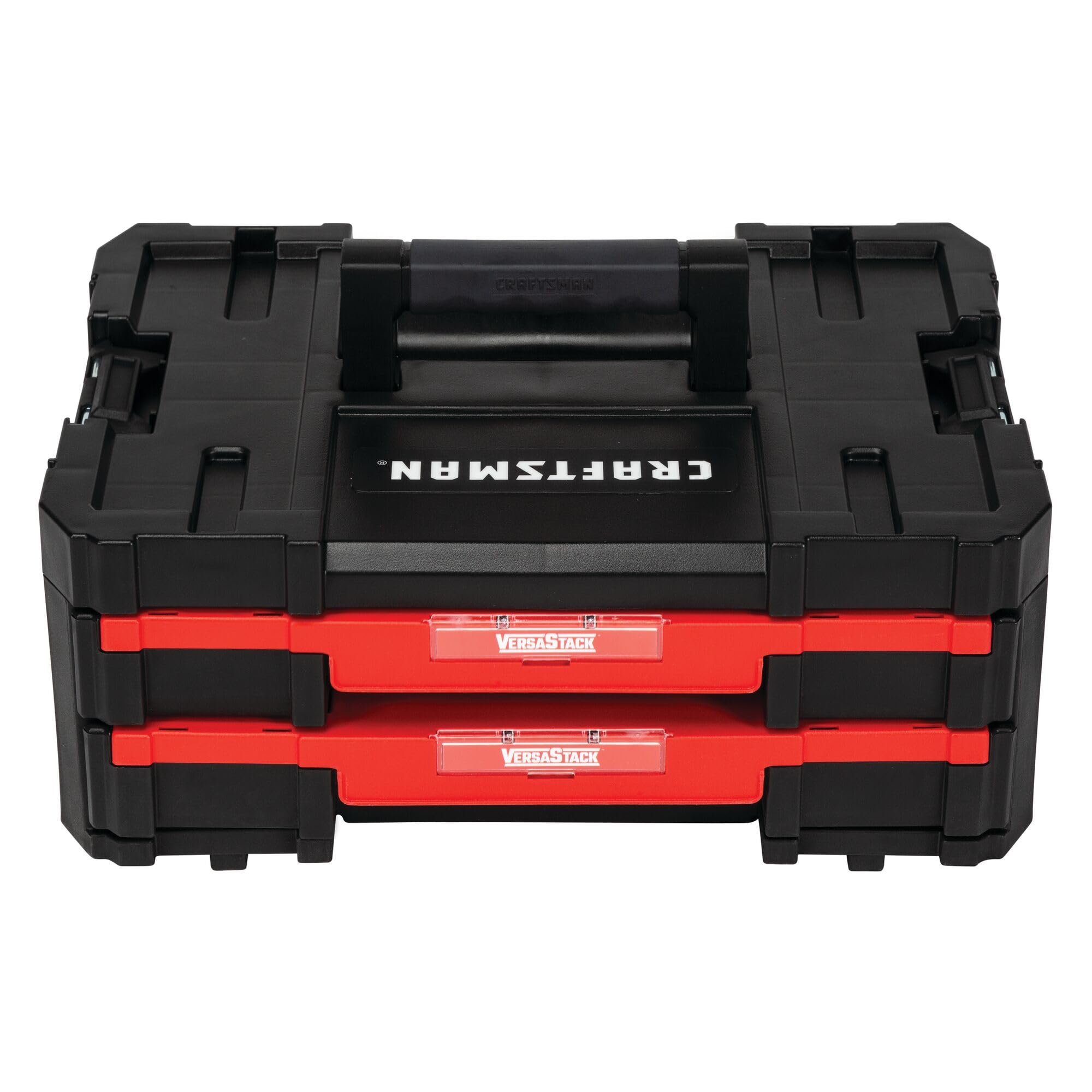 craftsman-versastack-cmst17804-plastic-tool-box-with-drawers-2-drawer image 1