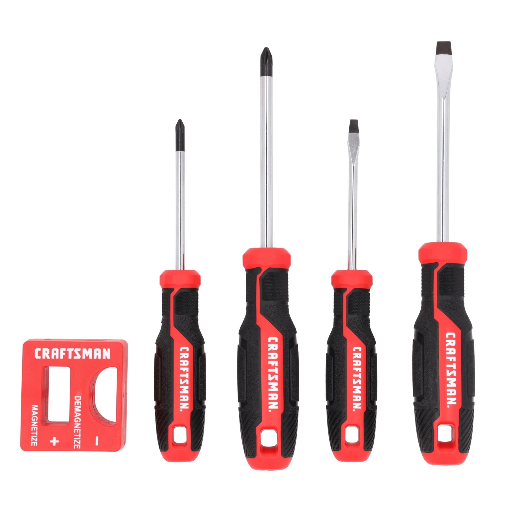 craftsman-screwdriver-set-5-piece-magnetic-tips-comfort-handle-cmht65136-torque- image 1
