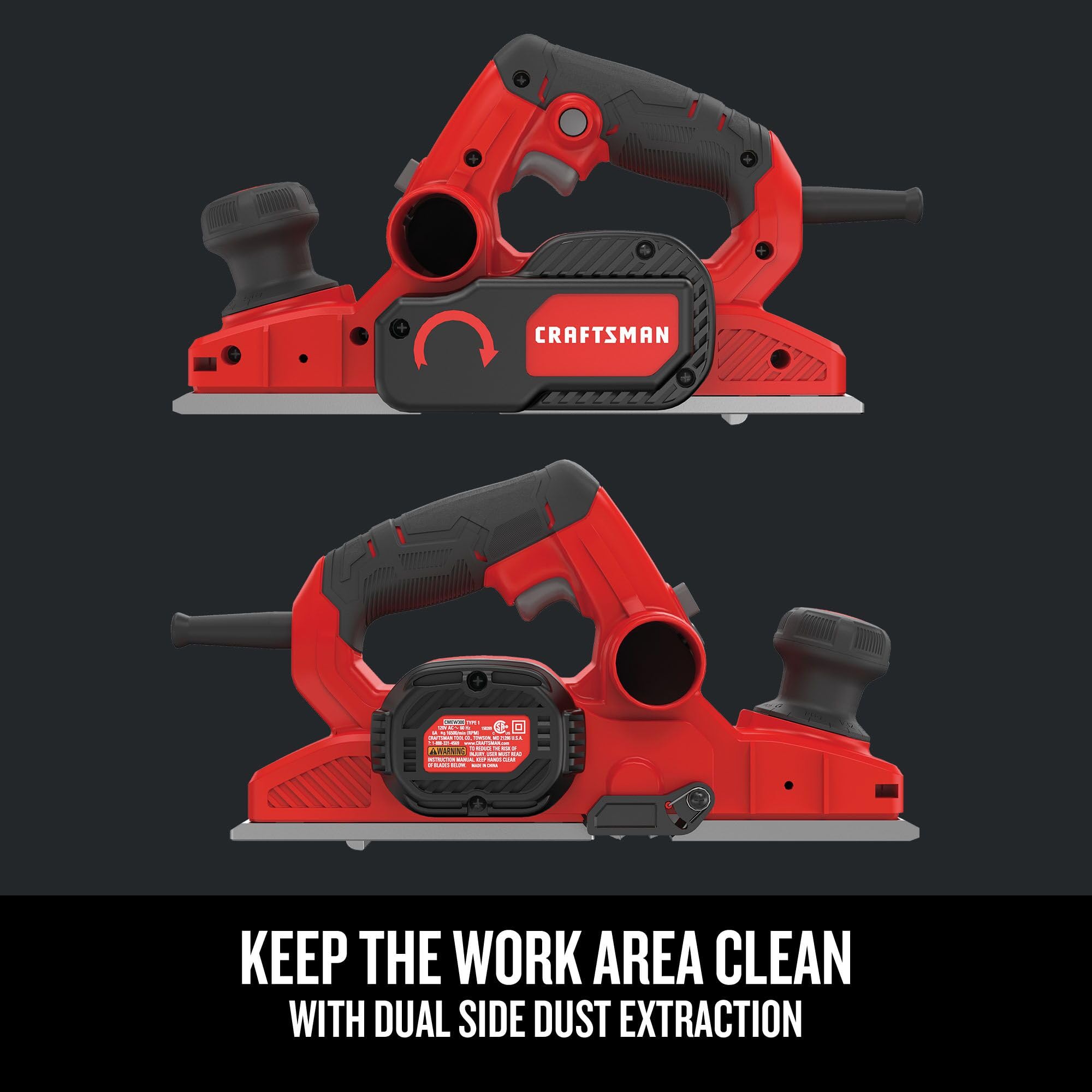 craftsman-cmew300-hand-planer-6-amp-5-64-inch image 5