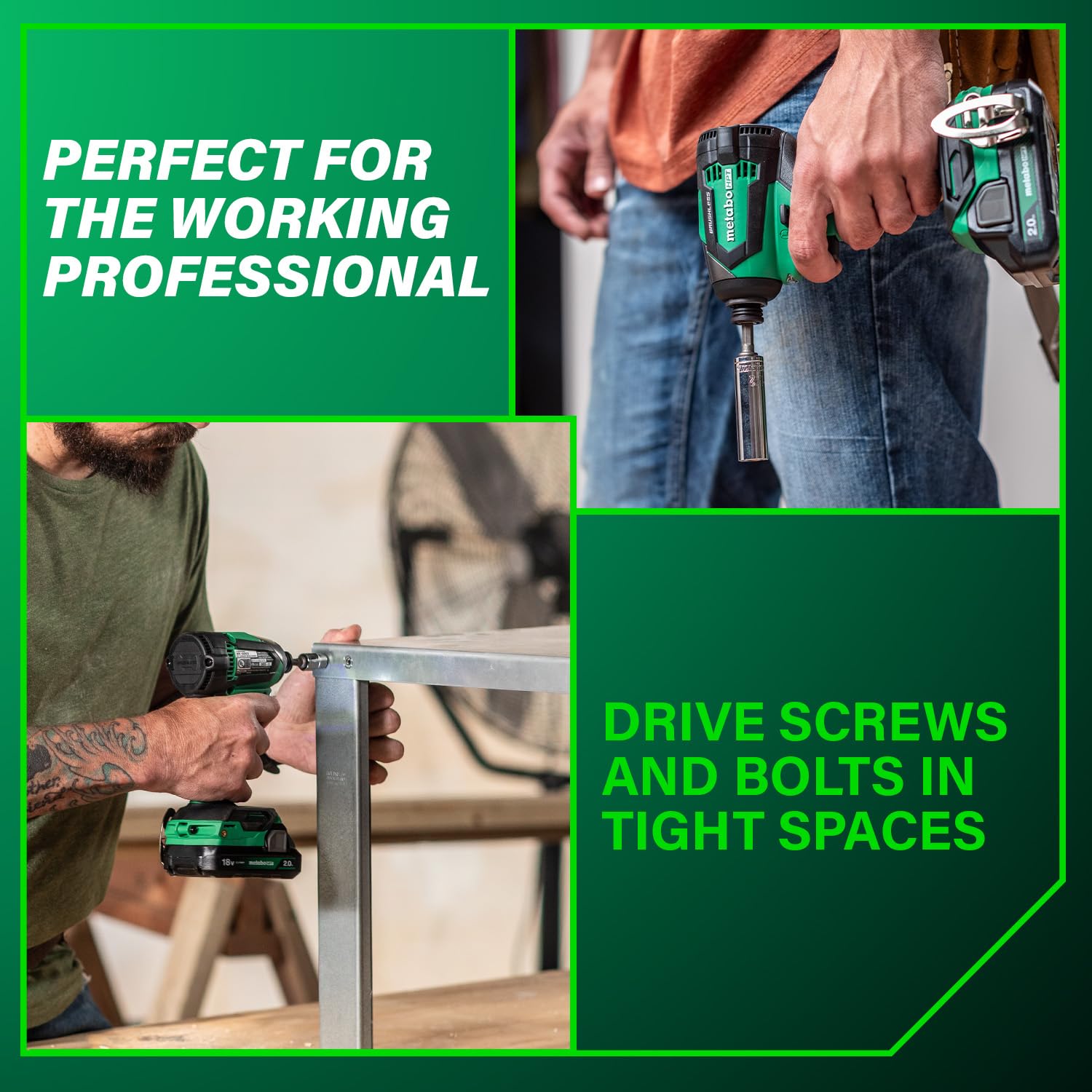 metabo-hpt-18v-brushless-impact-driver-kit-with-2-batteries-wh18dex image 4