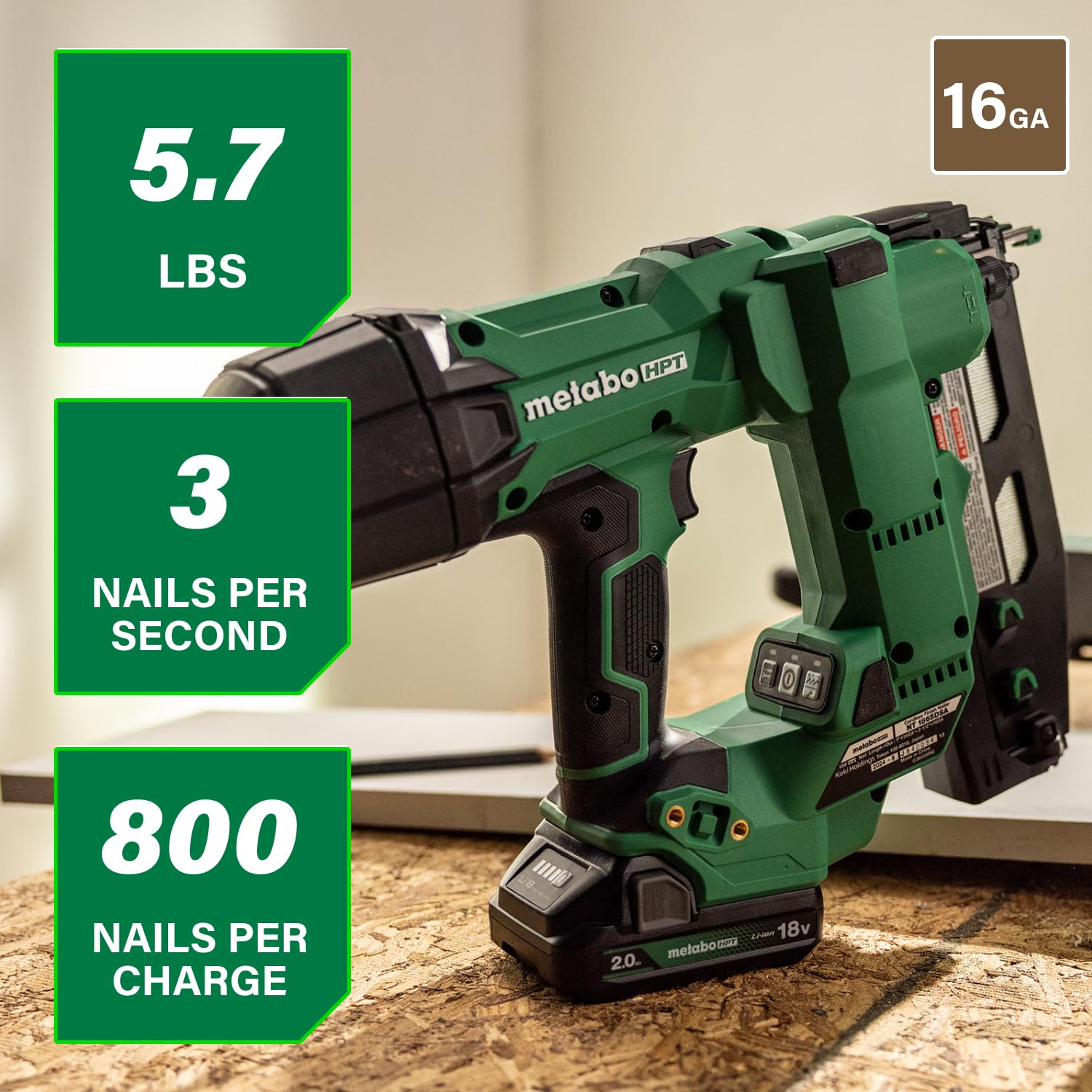 metabo-hpt-18v-multivolt-cordless-finish-nailer-kit-16-gauge-straight-nt1865dsa- image 2