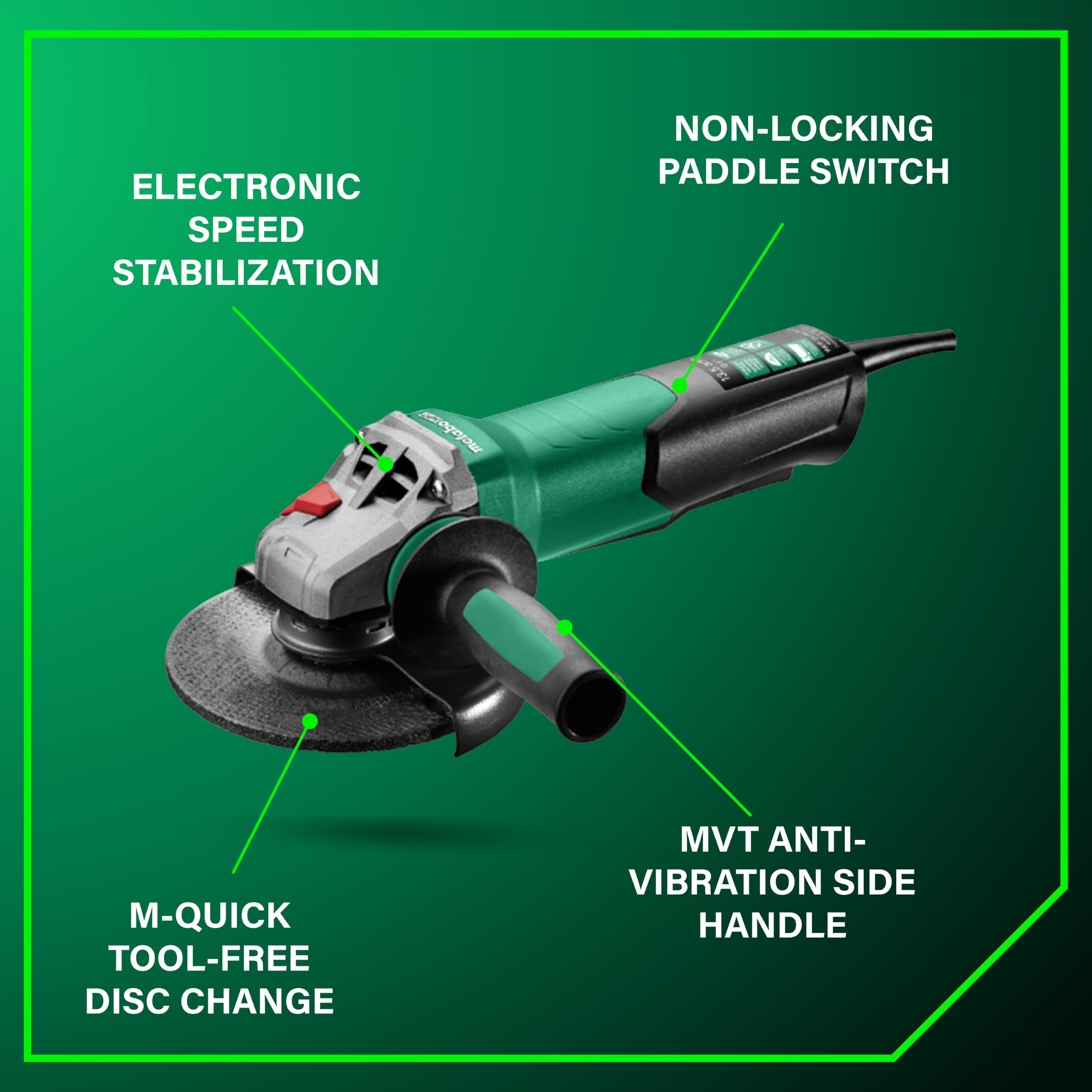 metabo-hpt-wep-15-150-6-inch-corded-angle-grinder-13-5-amp-9-600-rpm-made-in-ger image 3