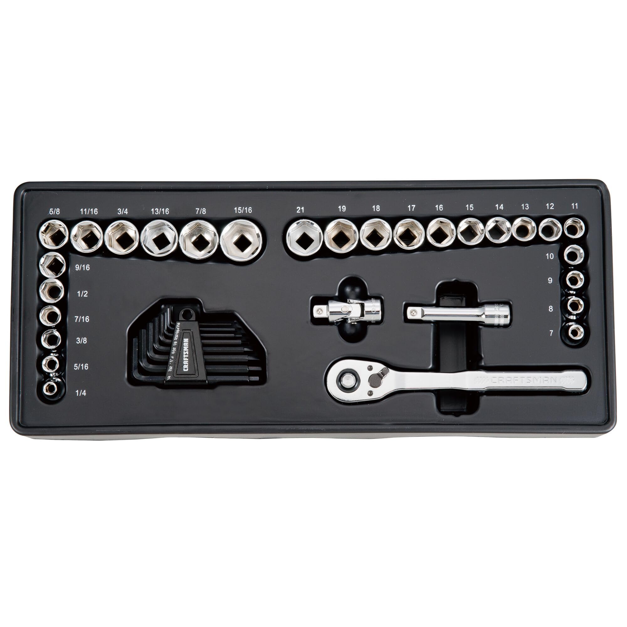 craftsman-104pc-mechanic-tool-set-cmmt45104-with-portable-toolbox-72-tooth-low-p image 5