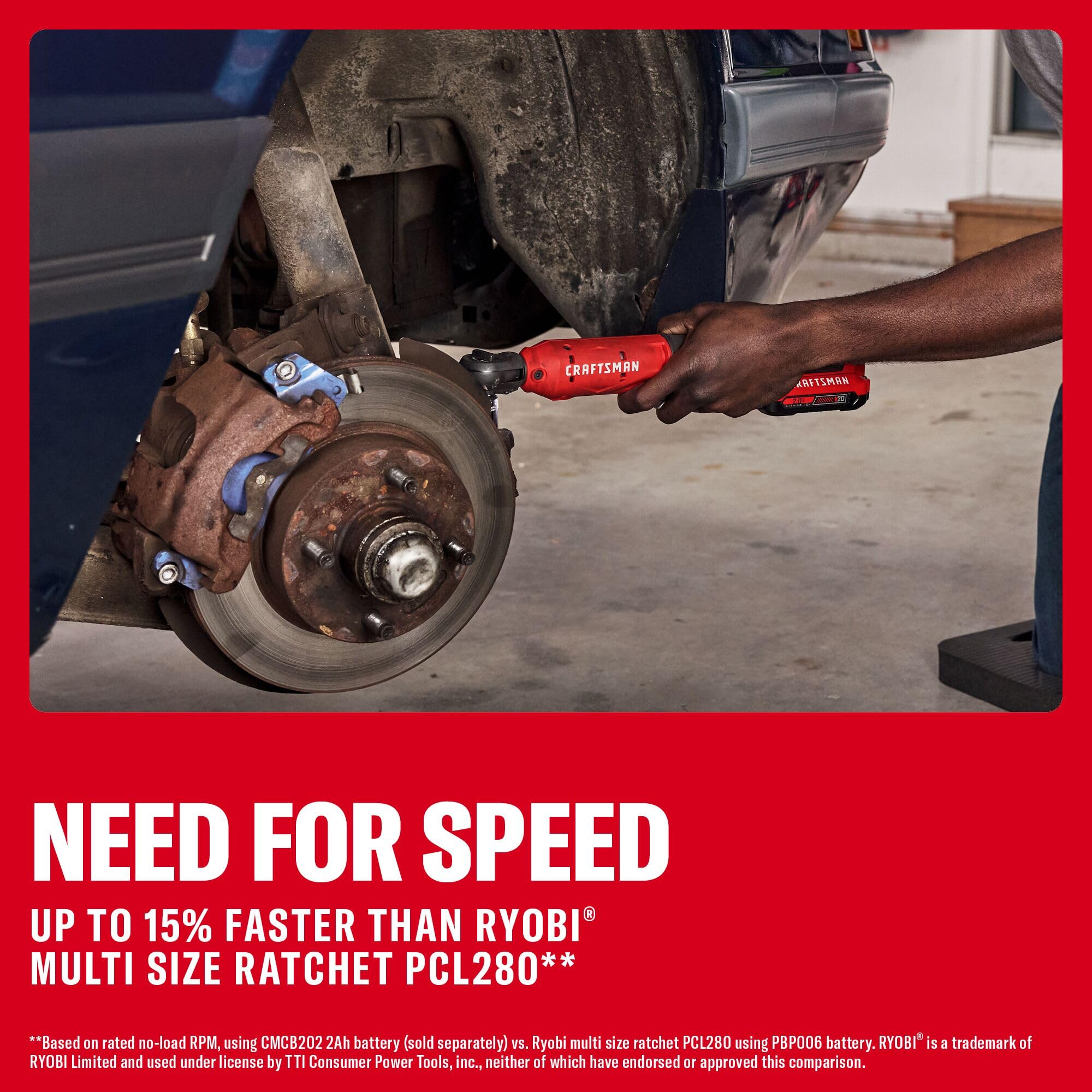 craftsman-v20-cmcf935b-cordless-ratchet-wrench-multi-size-3-8-ratchet-with-1-4-a image 4