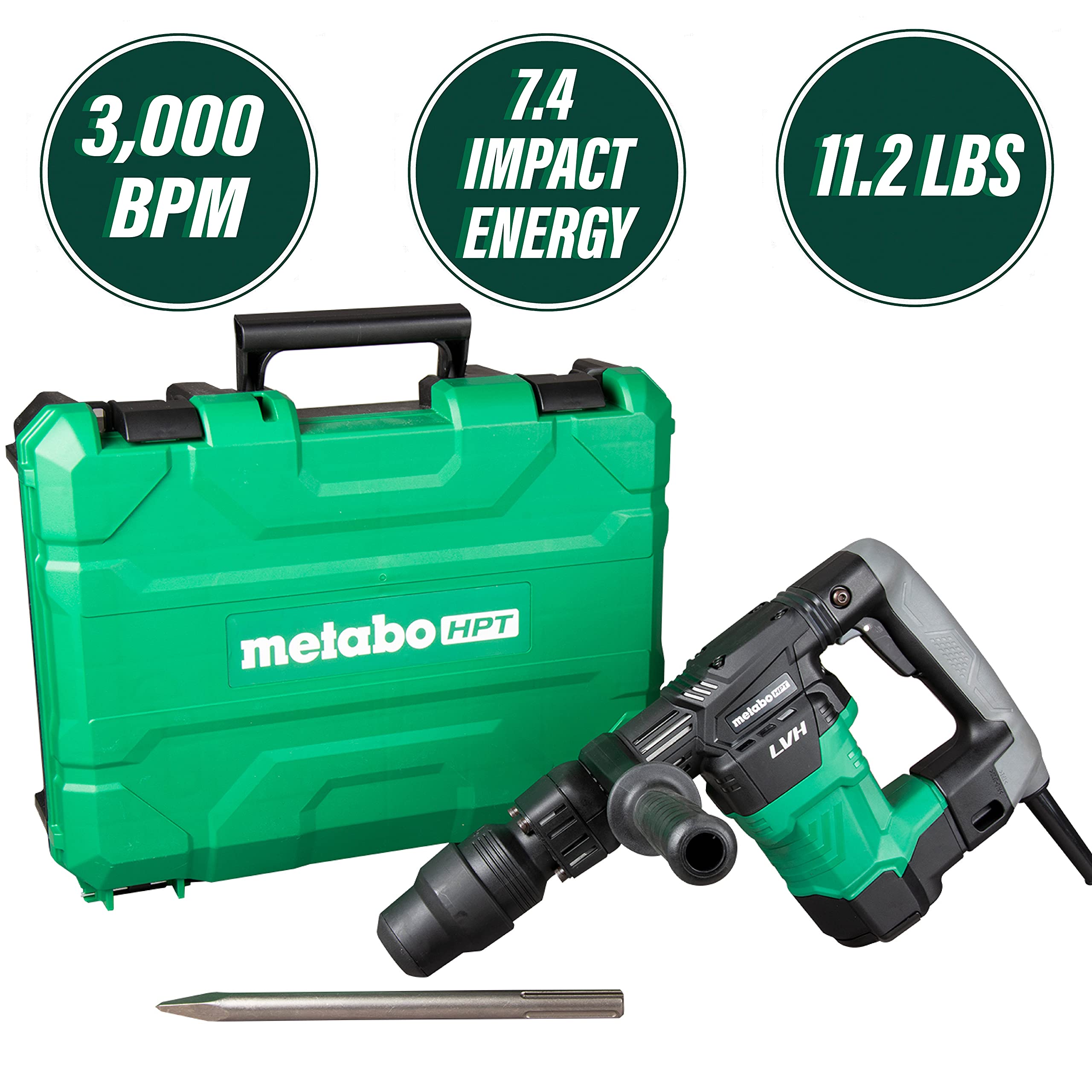 metabo-hpt-demolition-hammer-11-5-lbs-sds-max-low-vibration-handle-7-4-ft-lbs-im image 3