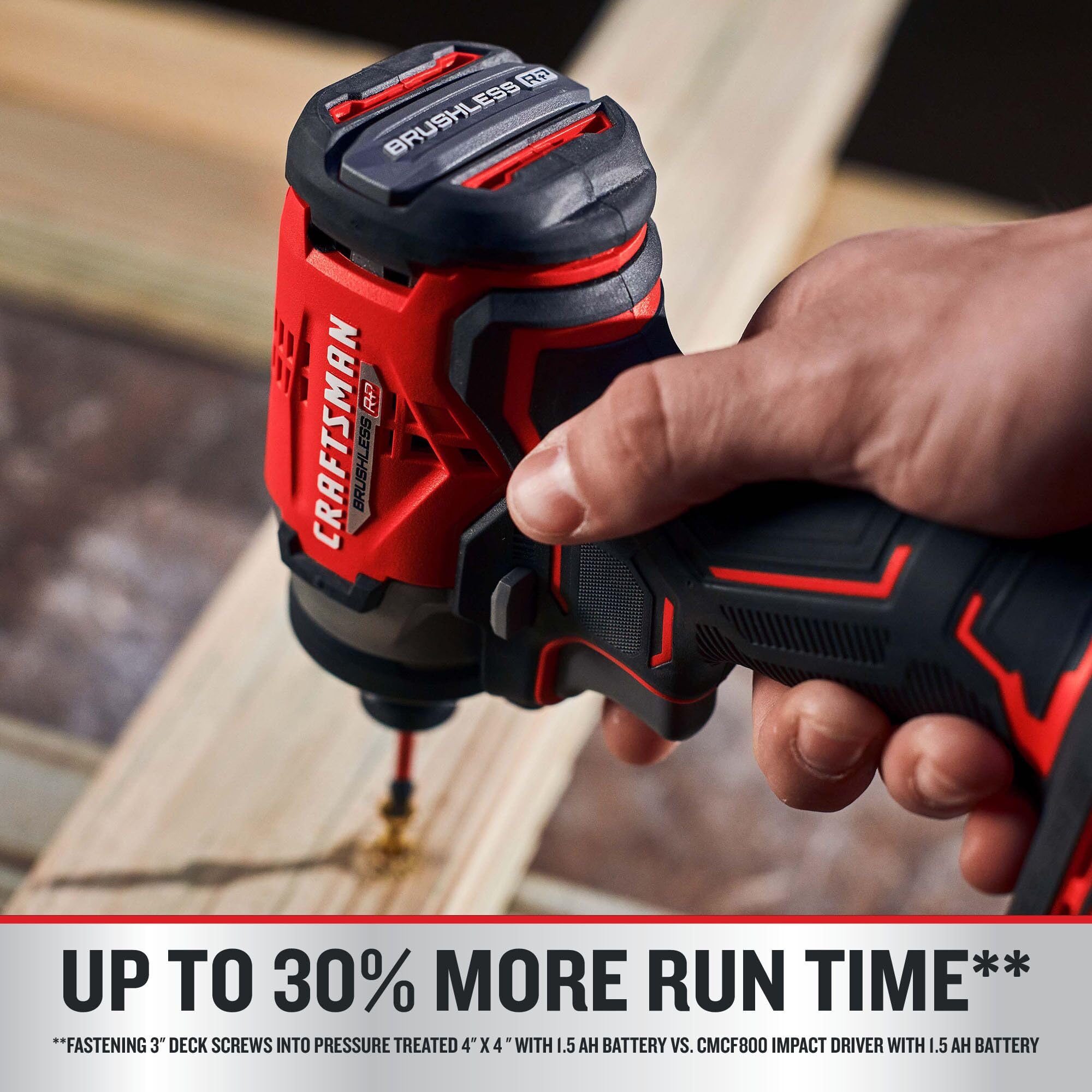 craftsman-v20-1-4-brushless-impact-driver-kit-cmcf813c1-with-battery-and-charger image 3