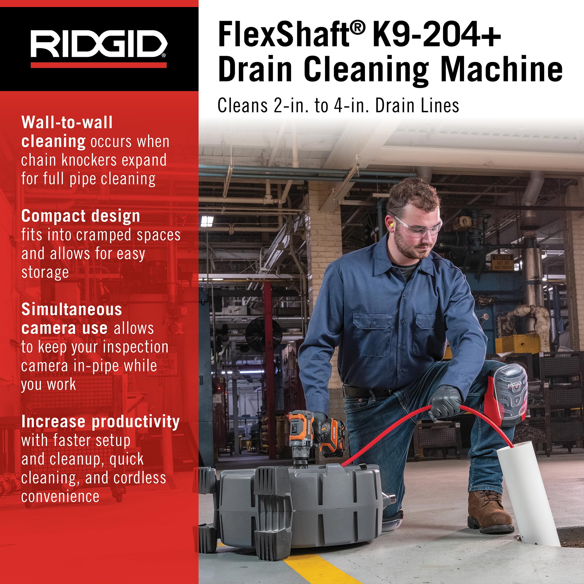 ridgid-flexshaft-k9-204-drain-cleaning-machine-76198-for-2-to-4-pipe image 3