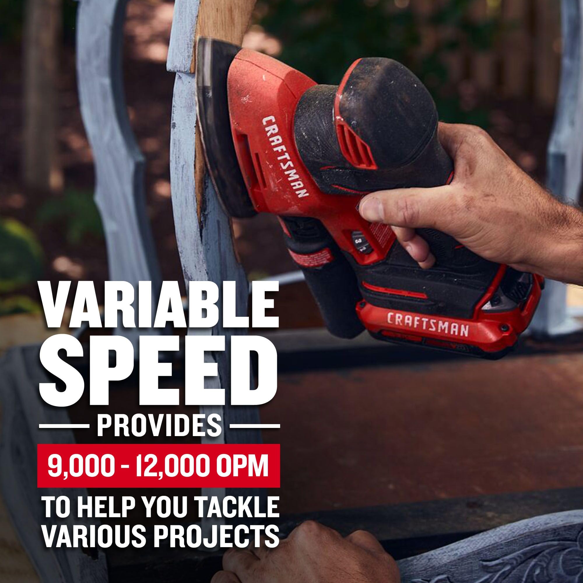 craftsman-20v-max-cordless-detail-sander-tool-only-cmcw221b-red image 2