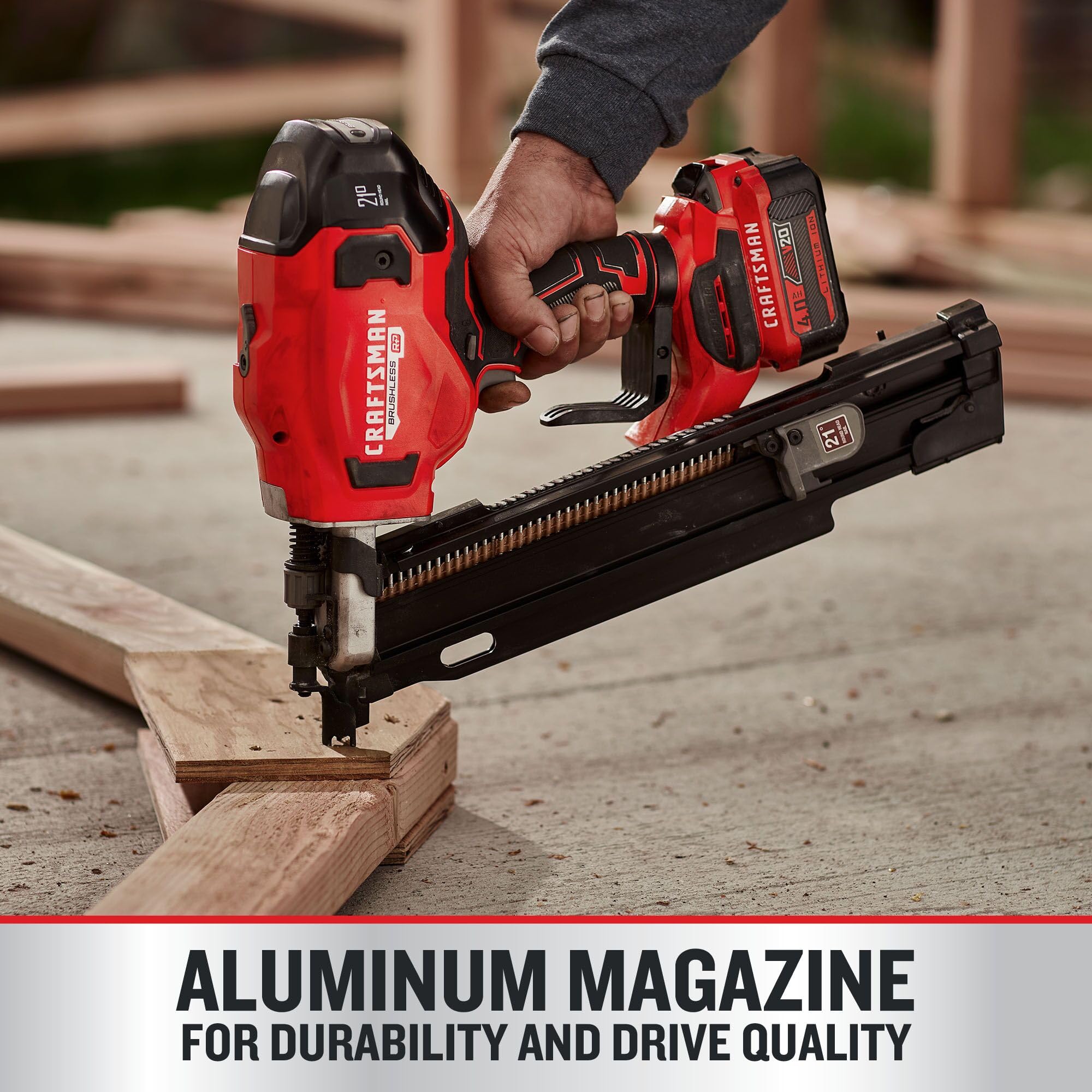 craftsman-v20-cordless-framing-nailer-tool-only-cmcn621plb image 4