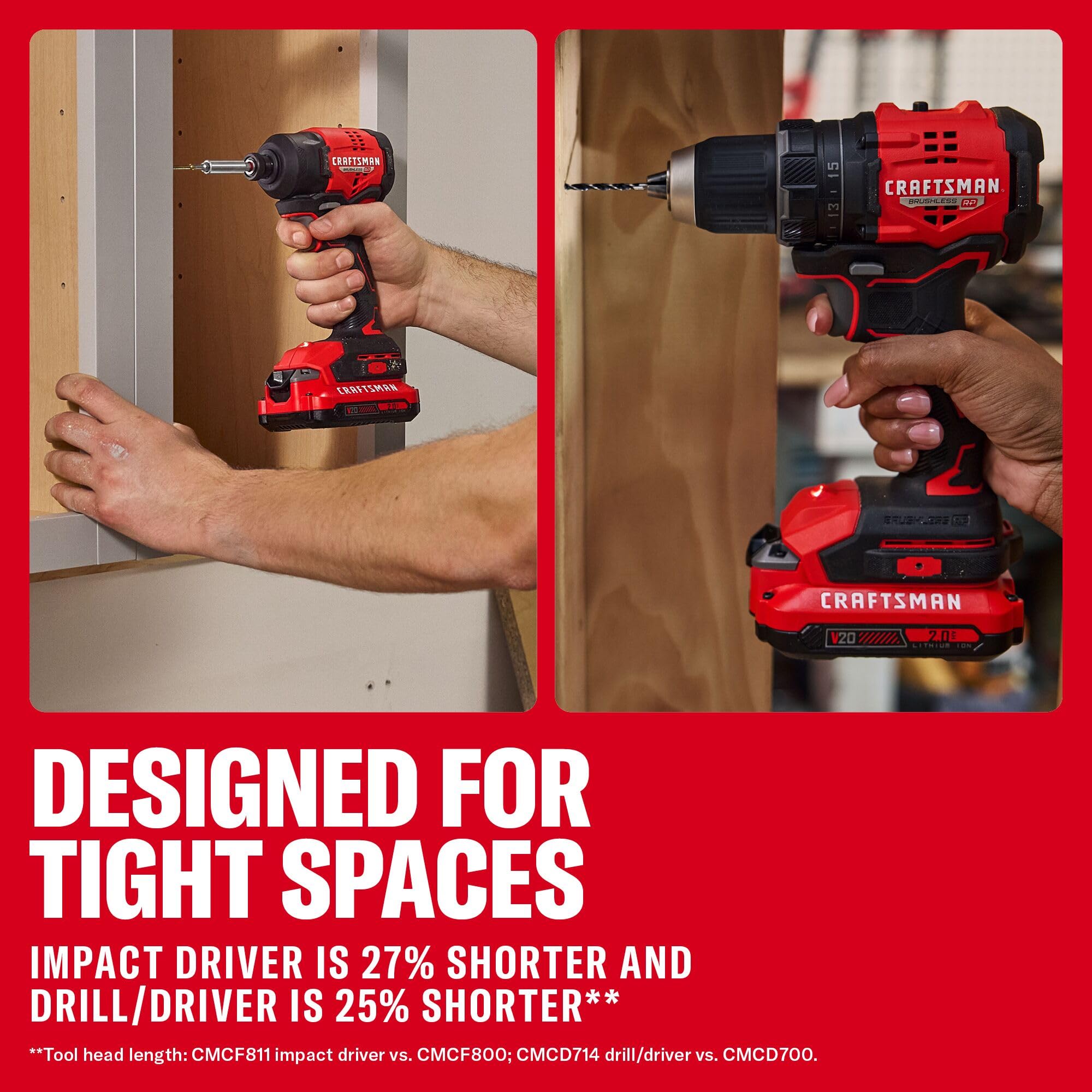craftsman-v20-brushless-rp-compact-2-tool-combo-kit-drill-driver-impact-driver-w image 3