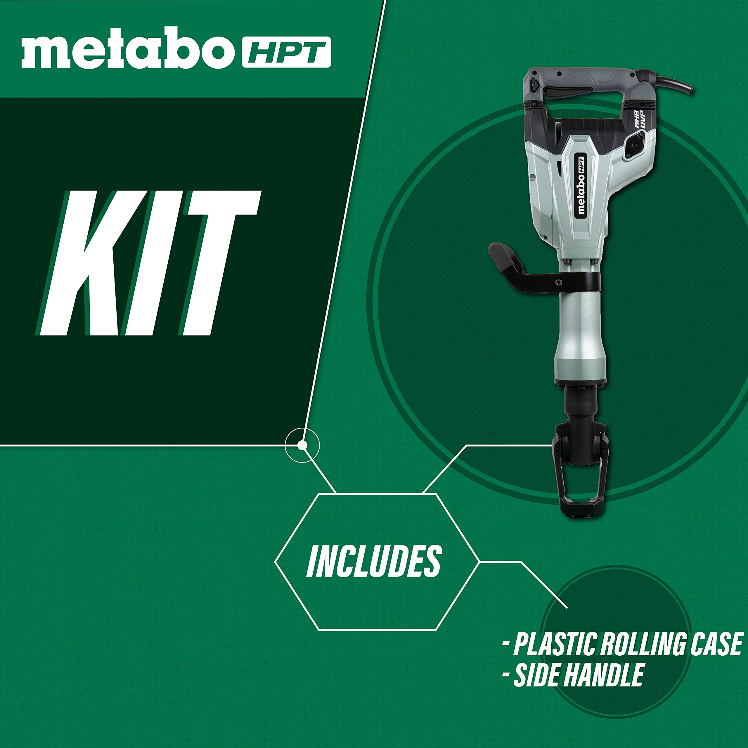 metabo-hpt-demolition-hammer-h65sd3-1-1-8-hex-10-8-amp-40-lb-low-vibration image 3