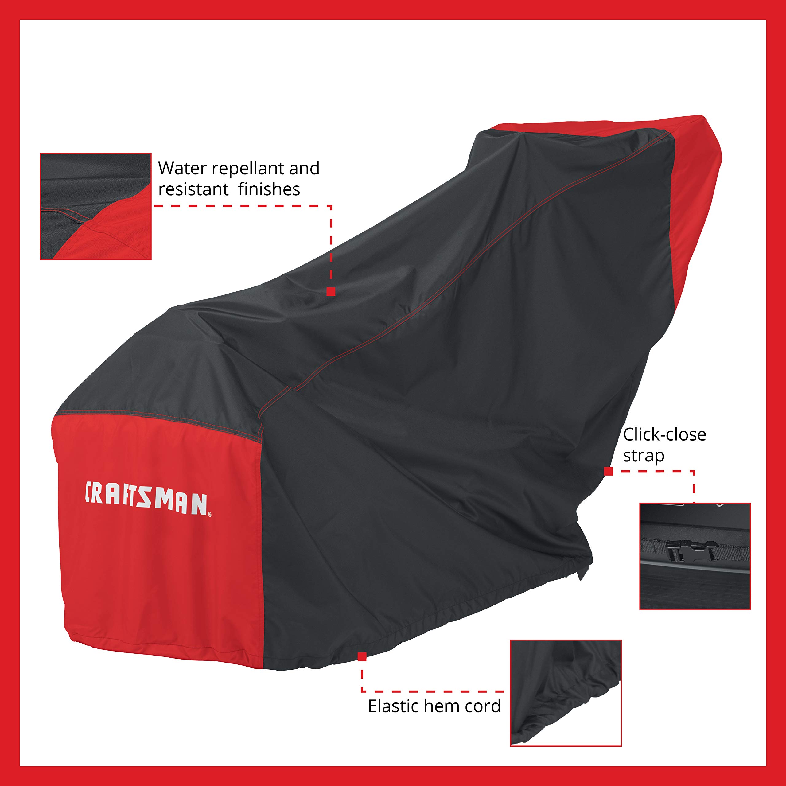 craftsman-tiller-cover-heavy-duty-weather-resistant-fits-most-tillers-up-to-46-l image 3