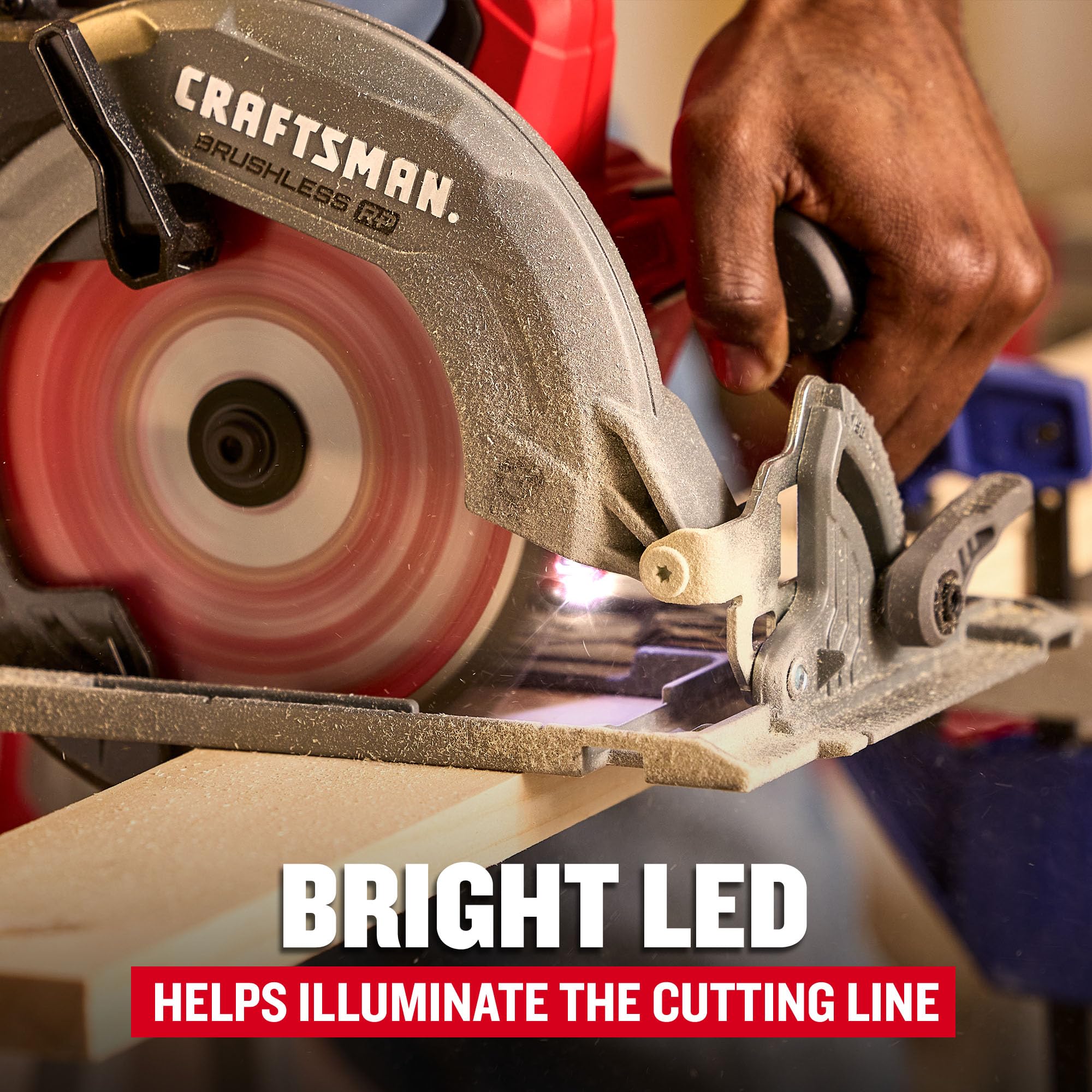 craftsman-v20-rp-brushless-cordless-circular-saw-7-1-4-inch-bare-tool-only-cmcs5 image 4