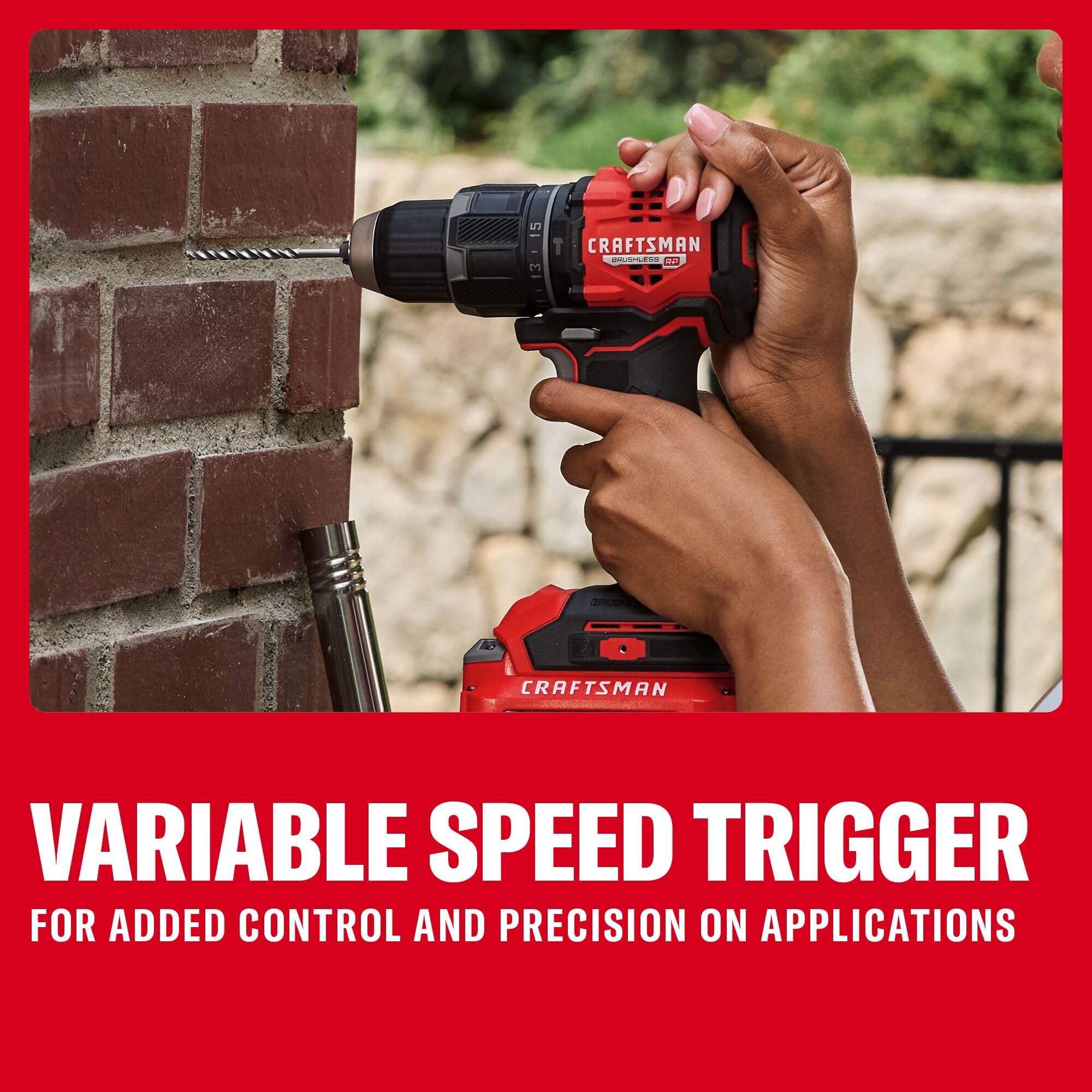 craftsman-v20-1-2-in-brushless-compact-hammer-drill-cordless-battery-not-include image 5