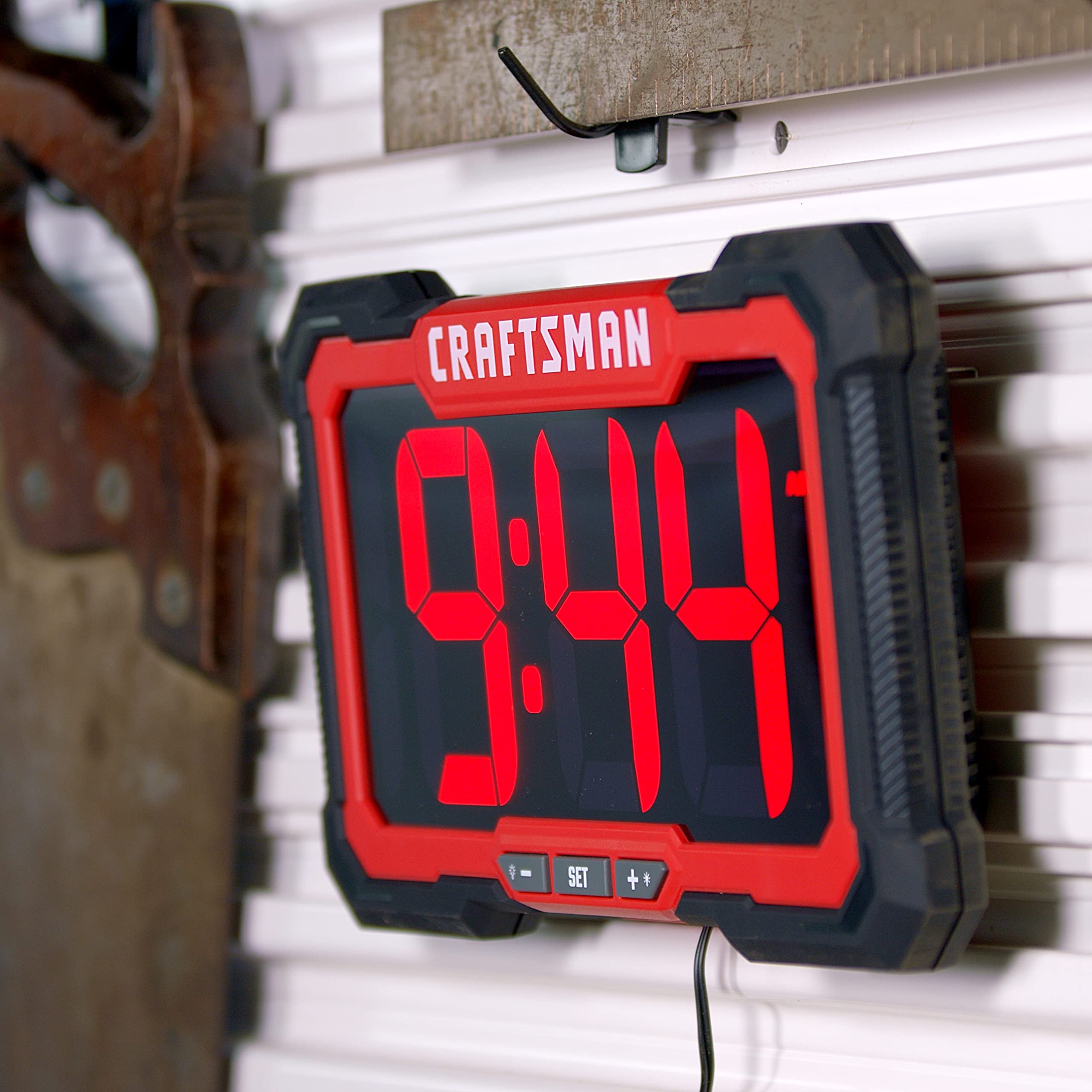 craftsman-11-led-digital-clock-with-versatrack-compatibility image 4