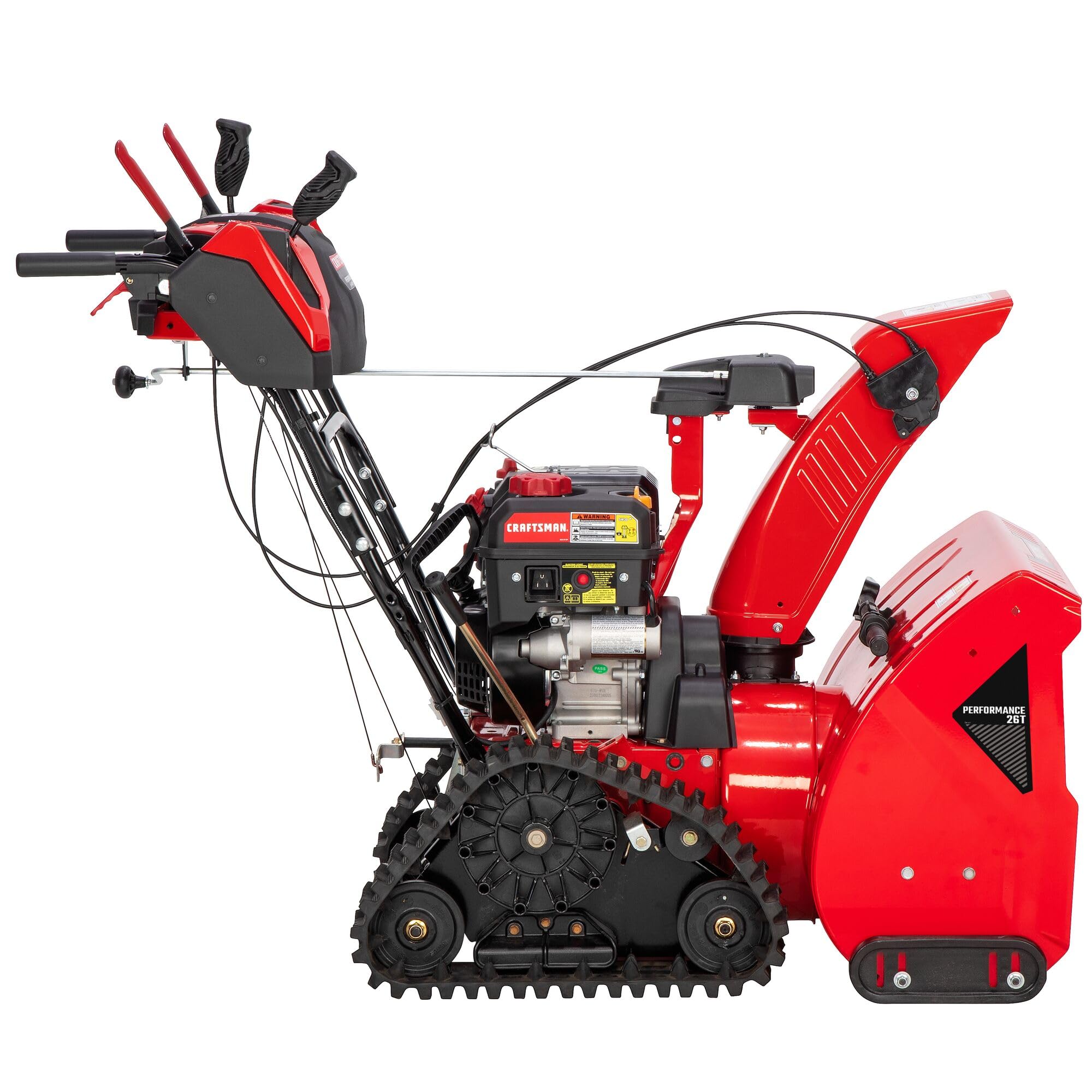 craftsman-performance-26-two-stage-self-propelled-snow-thrower-with-push-button- image 2