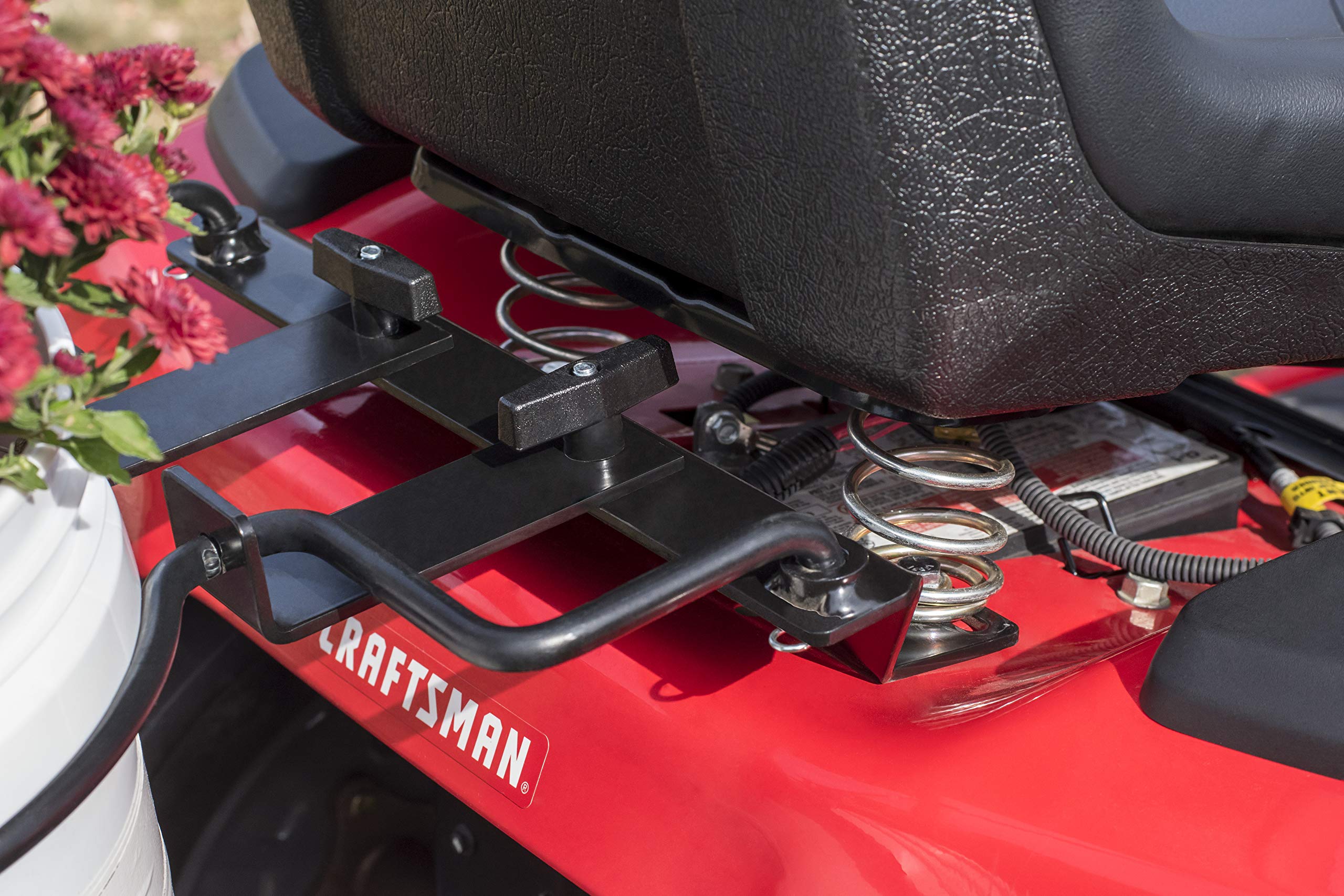 craftsman-cmxgzbf450565-40lb-capacity-steel-bucket-bracket-for-lawn-tractors-fit image 2