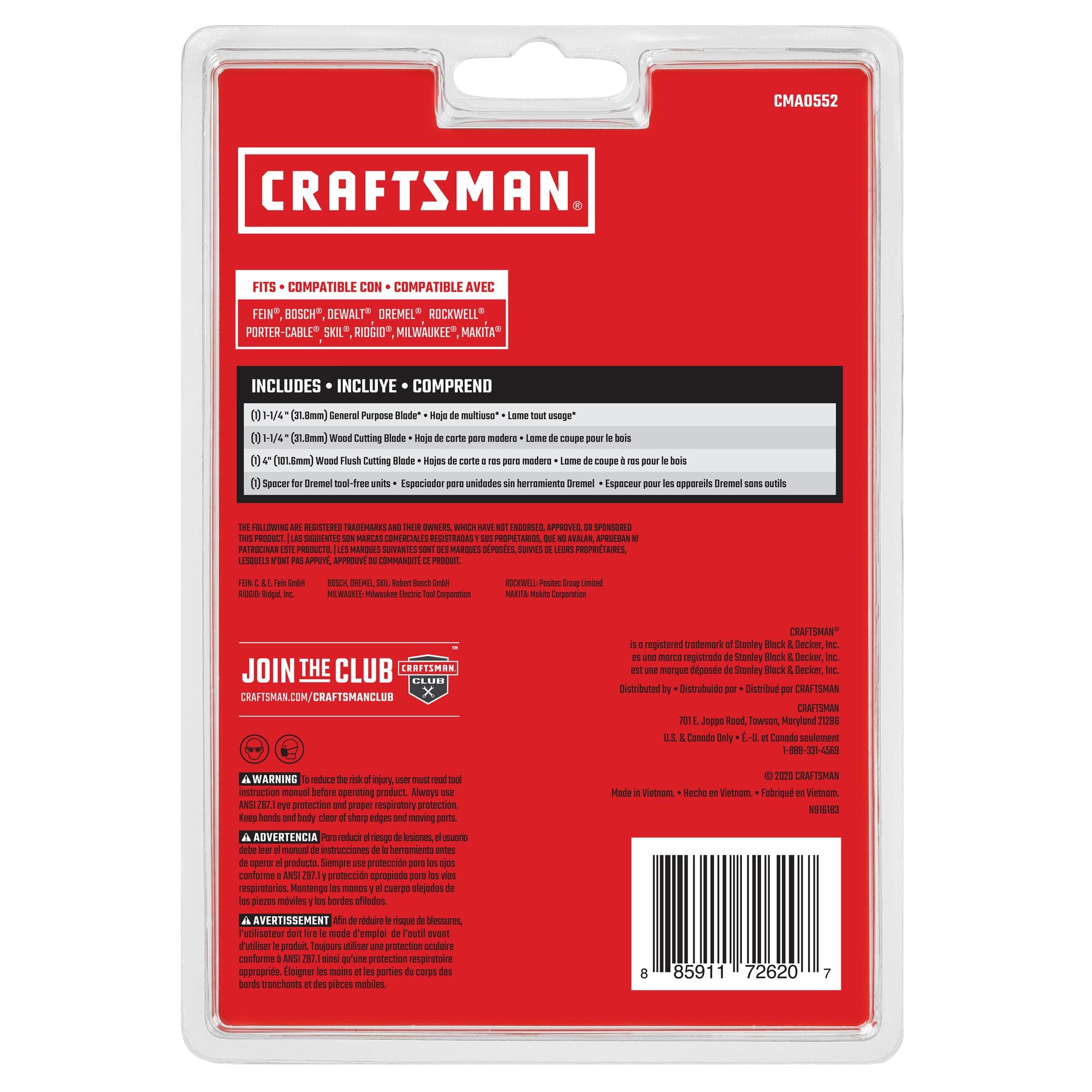 craftsman-bi-metal-oscillating-tool-blade-set-cmao552-3-pack-for-wood-metal image 4