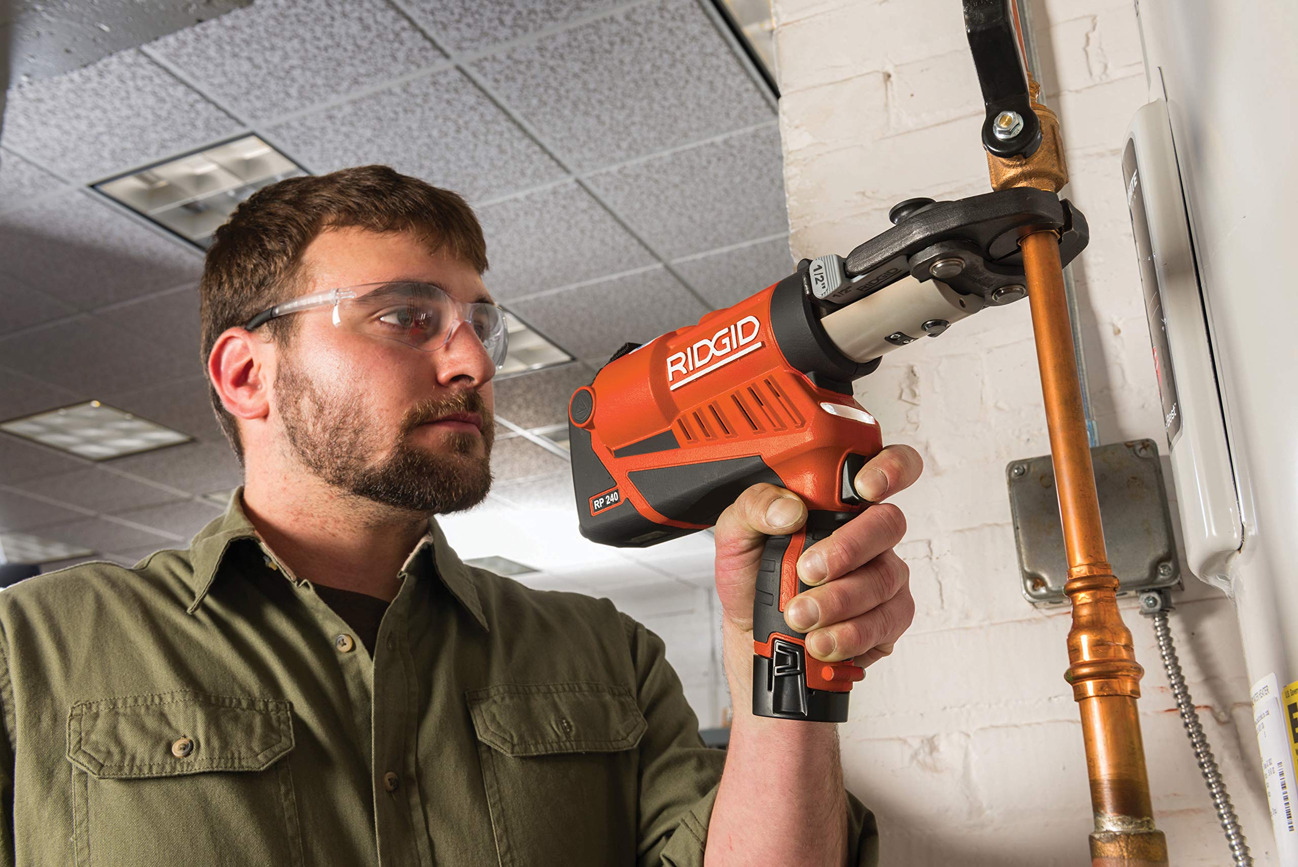 ridgid-rp-240-compact-press-tool-1-1-4-copper-1-1-2-pex-1-carbon-steel-57398 image 5