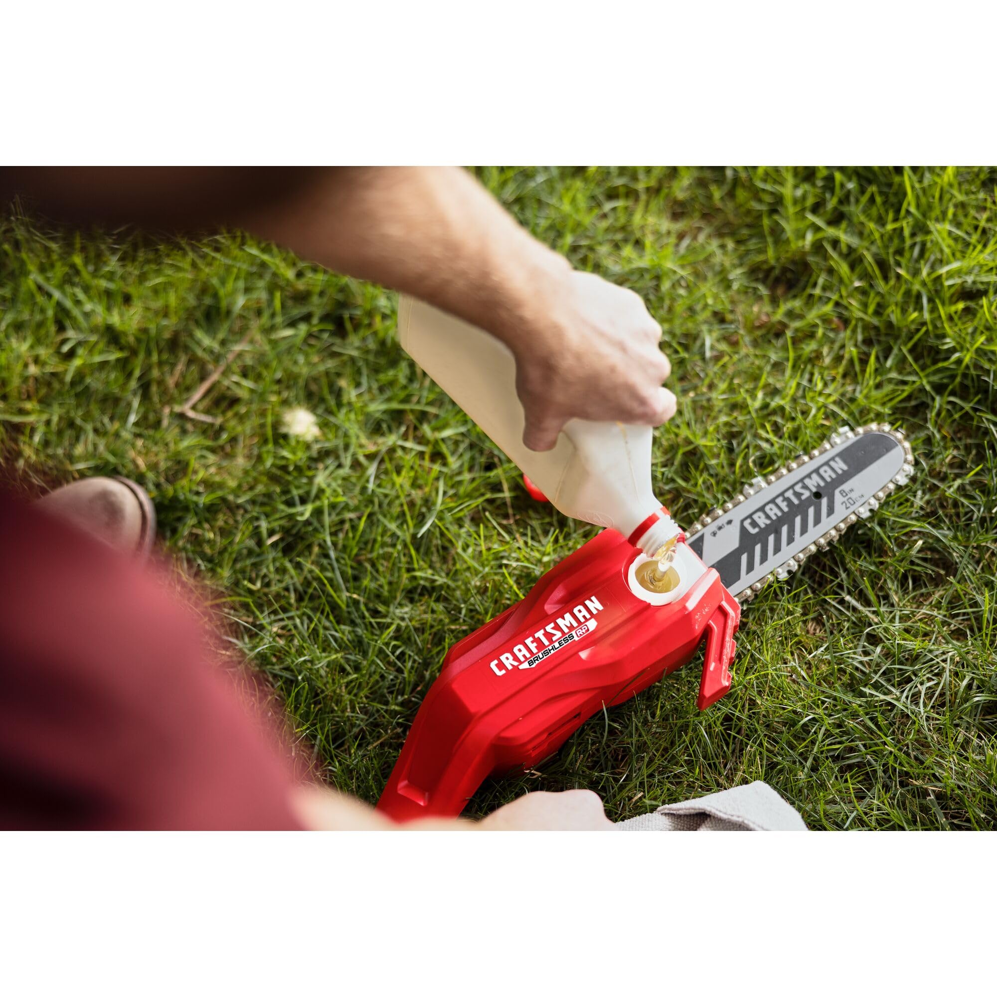 craftsman-v20-brushless-rp-8-in-pole-chainsaw-cmcps630b-tool-only image 7