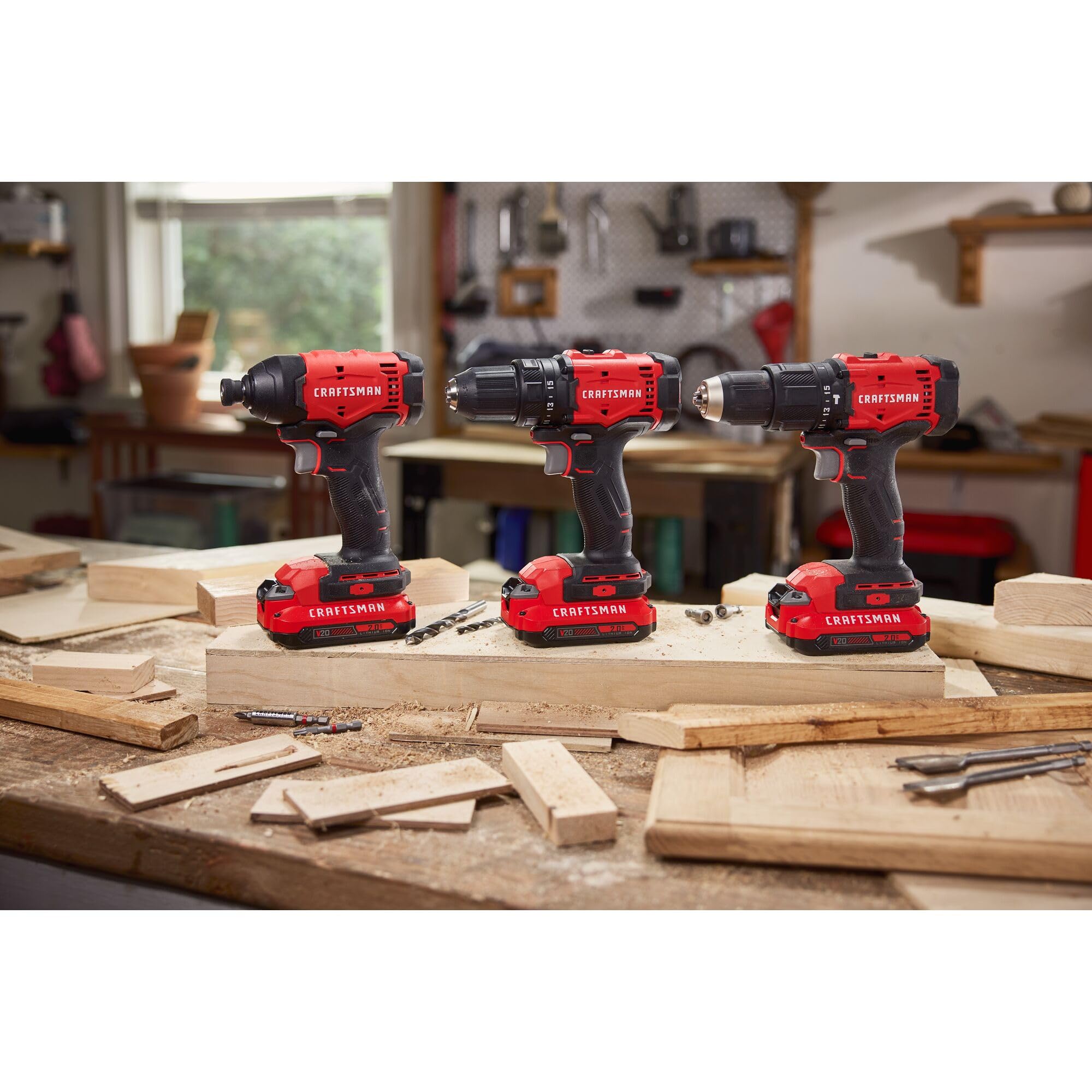 craftsman-20v-max-1-2-cordless-hammer-drill-kit-cmcd712d1 image 2