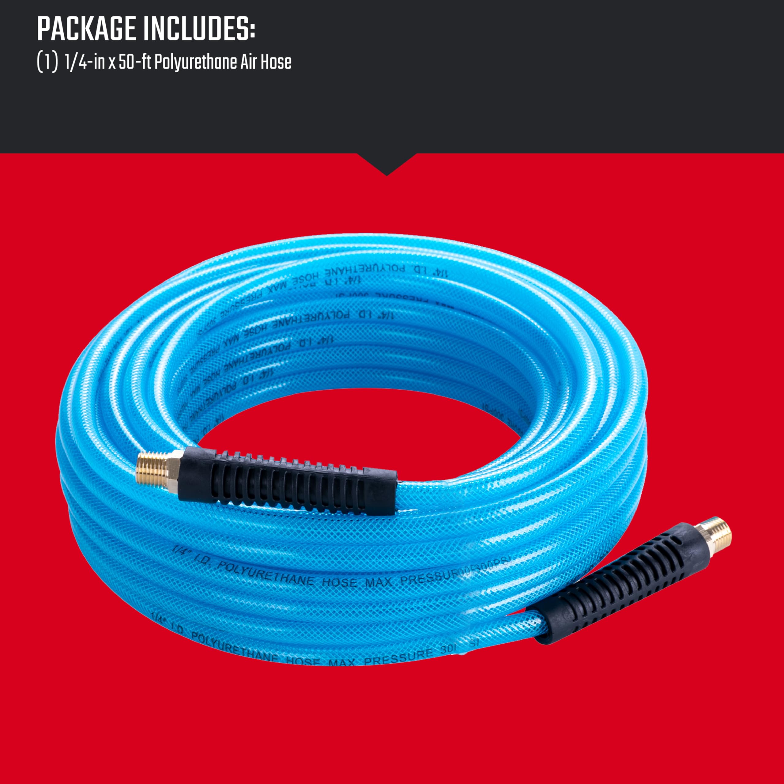 craftsman-1-4-in-x-50-ft-polyurethane-air-hose-300-psi-kink-resistant-lightweigh image 6