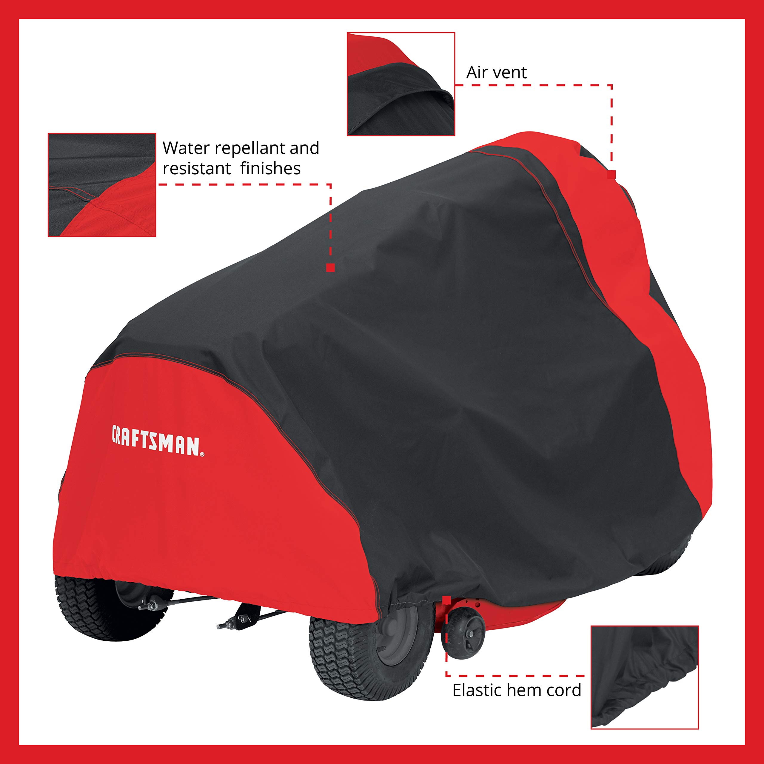 craftsman-large-riding-mower-cover-weather-resistant-heavy-duty-fabric image 3