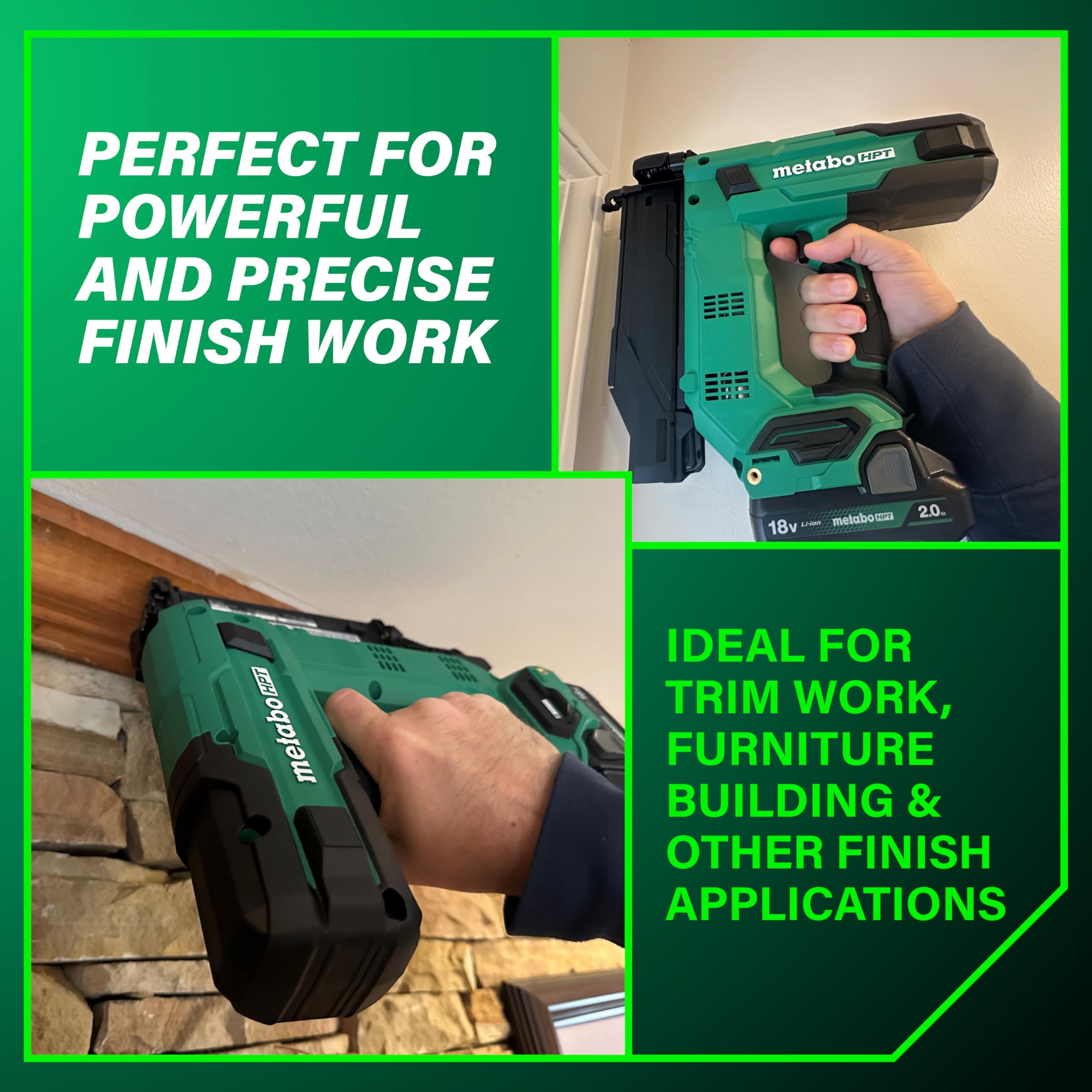 metabo-hpt-18v-cordless-brad-nailer-kit-nt1850dg-with-2-0ah-battery image 3