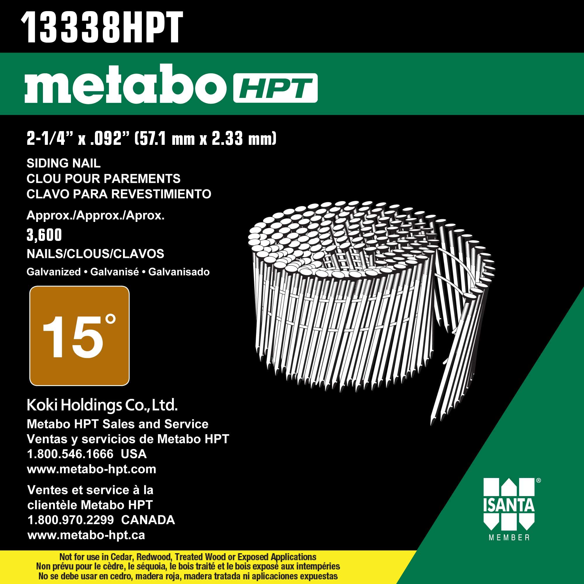 metabo-hpt-siding-nails-2-1-4-x-092-ring-shank-electro-galvanized-3-600-count-13 image 3