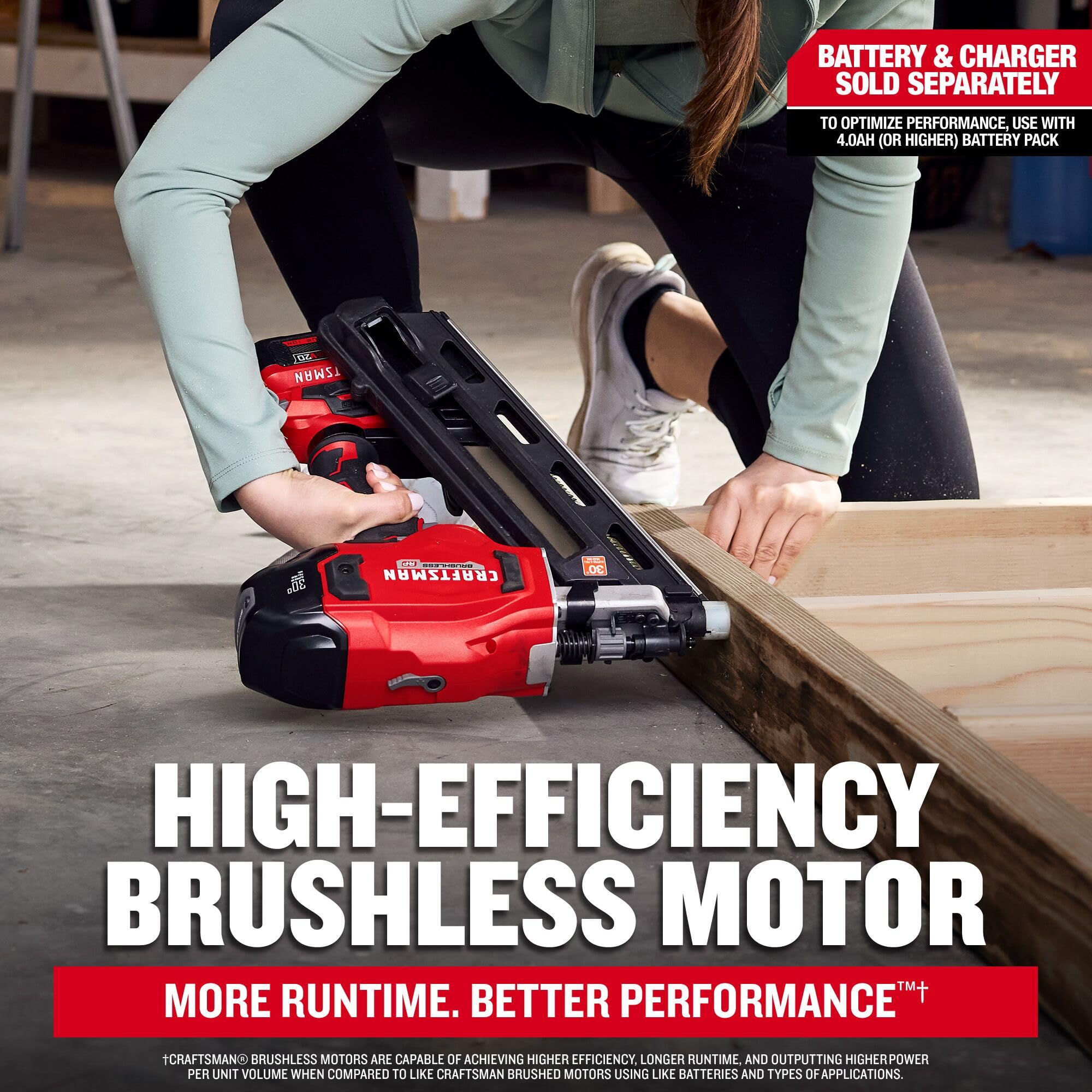 craftsman-v20-brushless-cordless-30-framing-nailer-tool-only-cmcn630ptb image 3