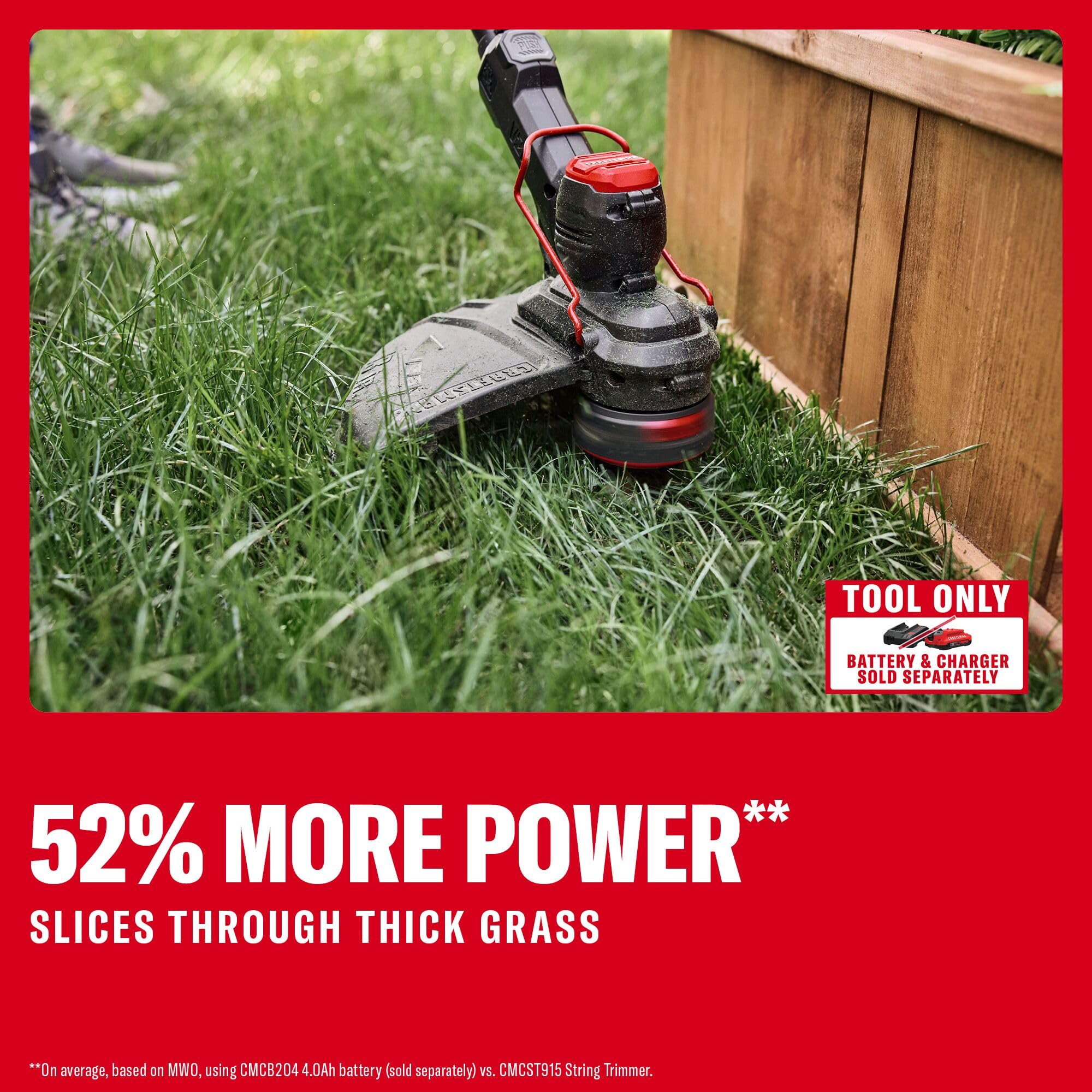 craftsman-v20-2-in-1-string-trimmer-and-lawn-edger-13-inch-tool-only-cmcst901b-4 image 3