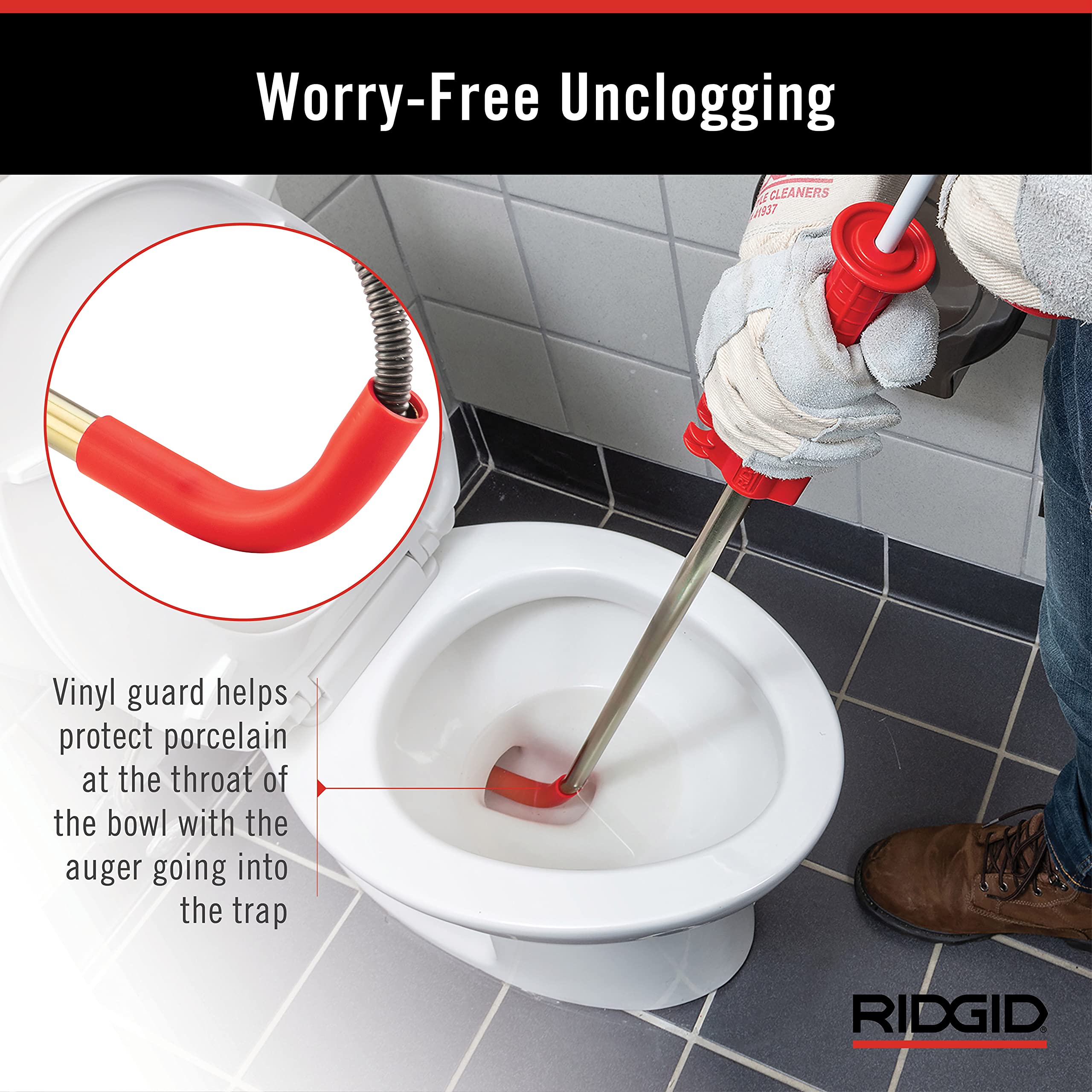 ridgid-59787-model-k-3-toilet-auger-with-unclogging-3-foot-snake-and-bulb-head image 3